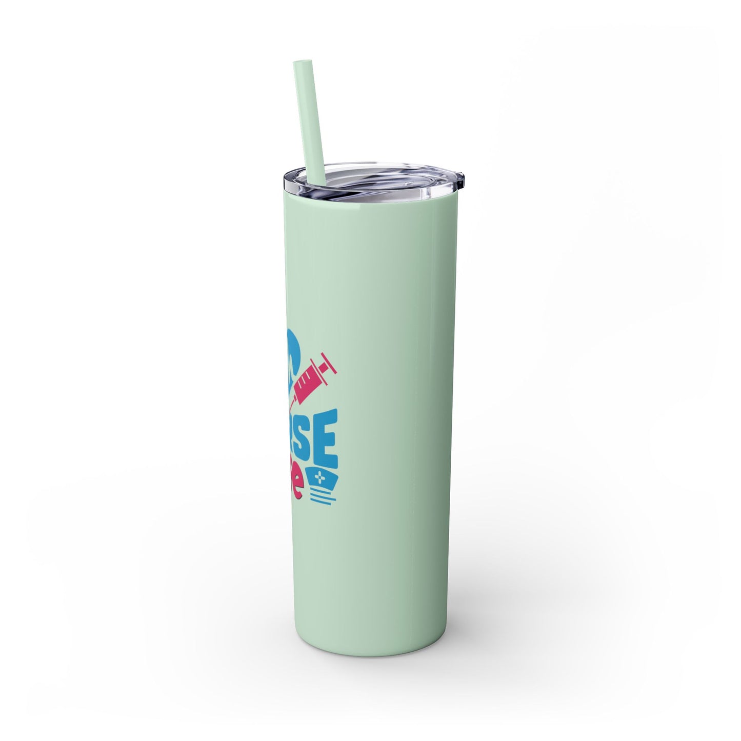 Skinny Tumbler with Straw, 20oz