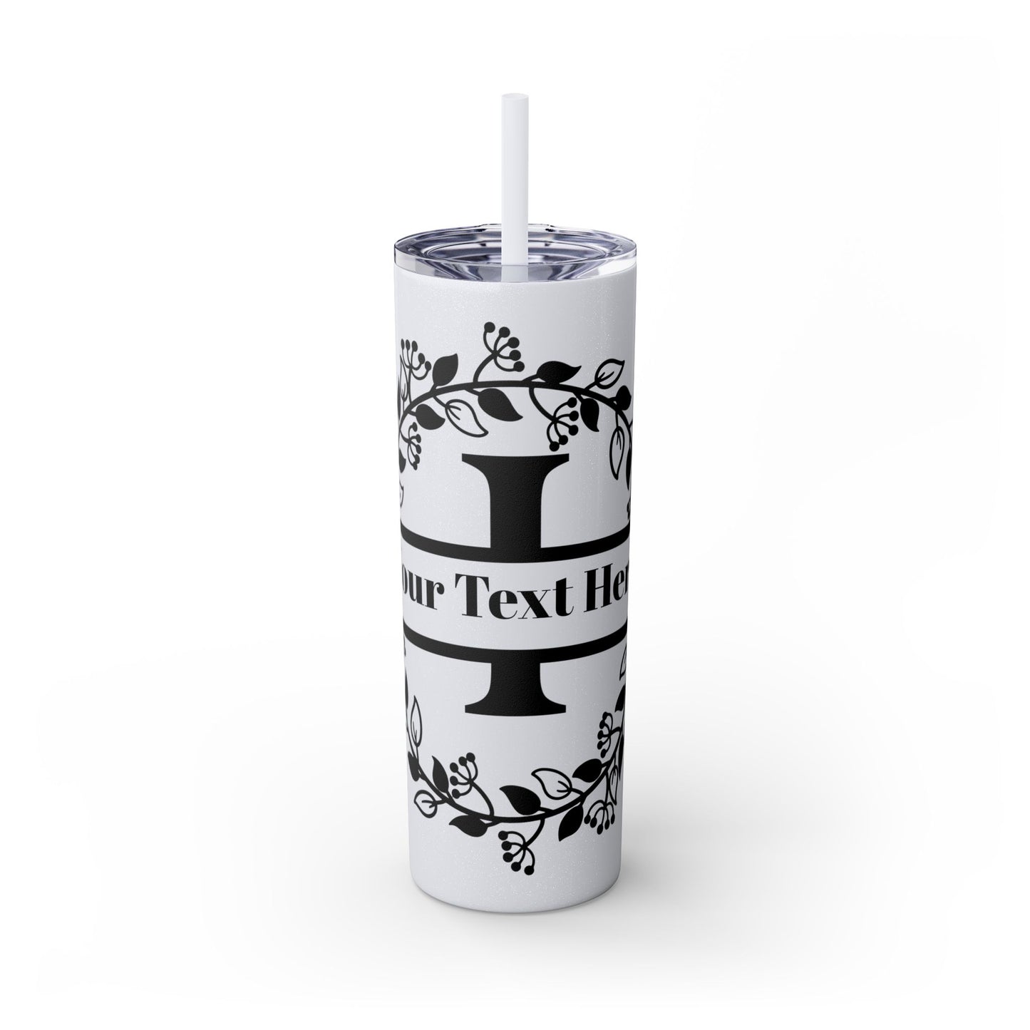Skinny Tumbler with Straw, 20oz