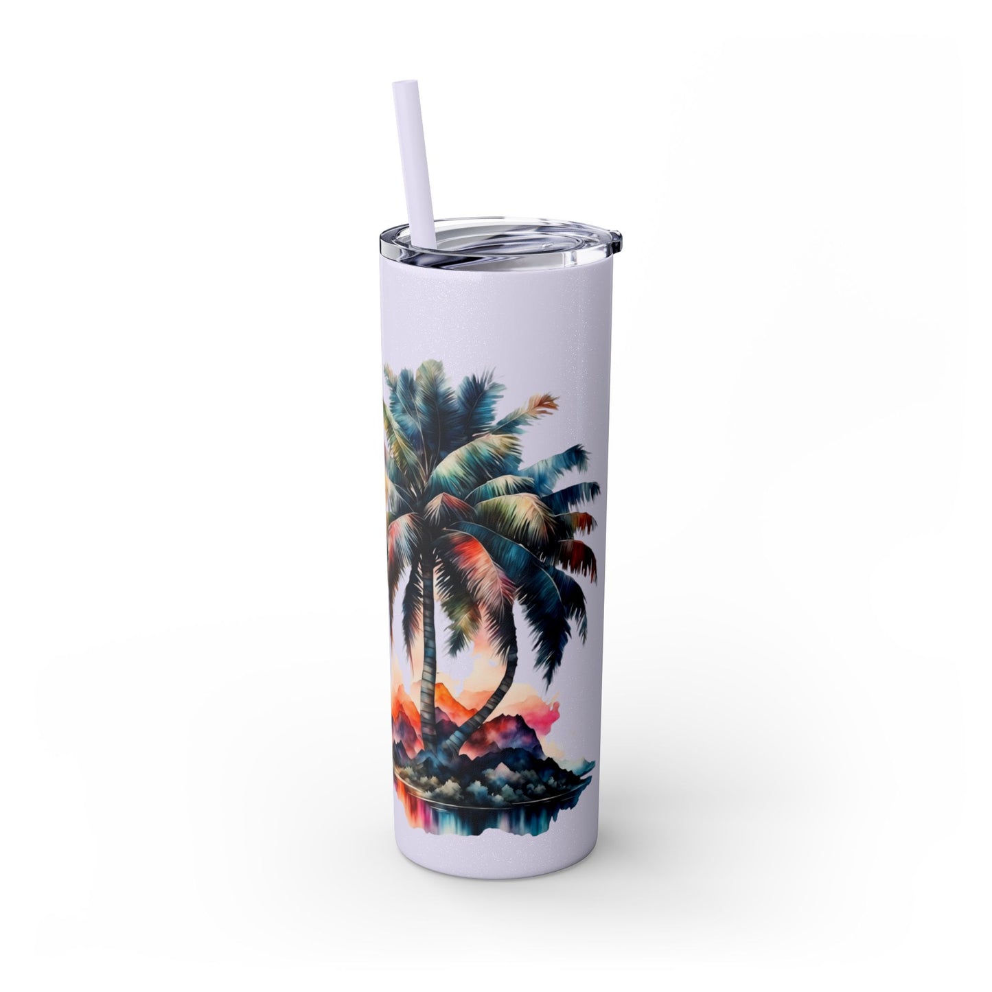 Skinny Tumbler with Straw, 20oz