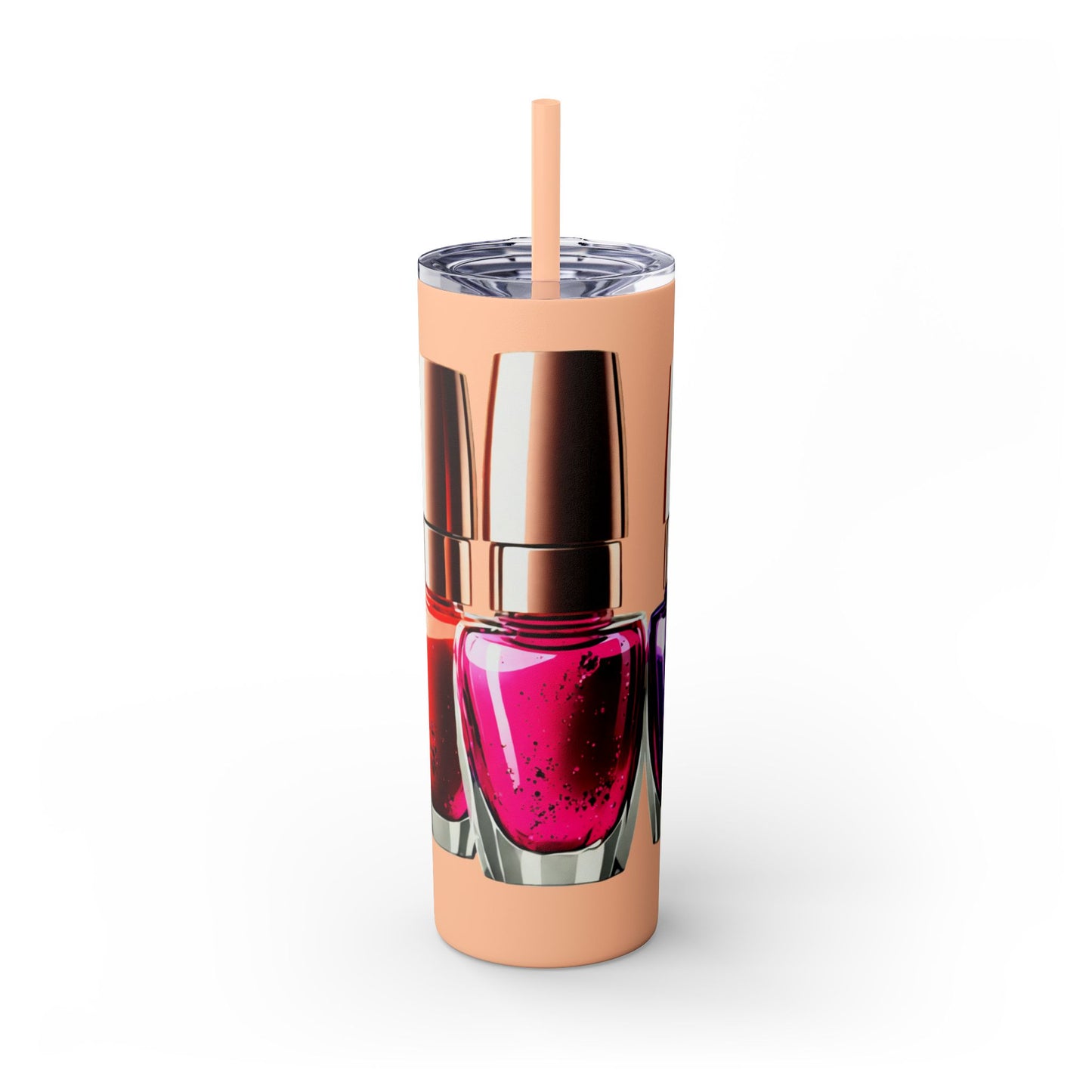 Skinny Tumbler with Straw, 20oz