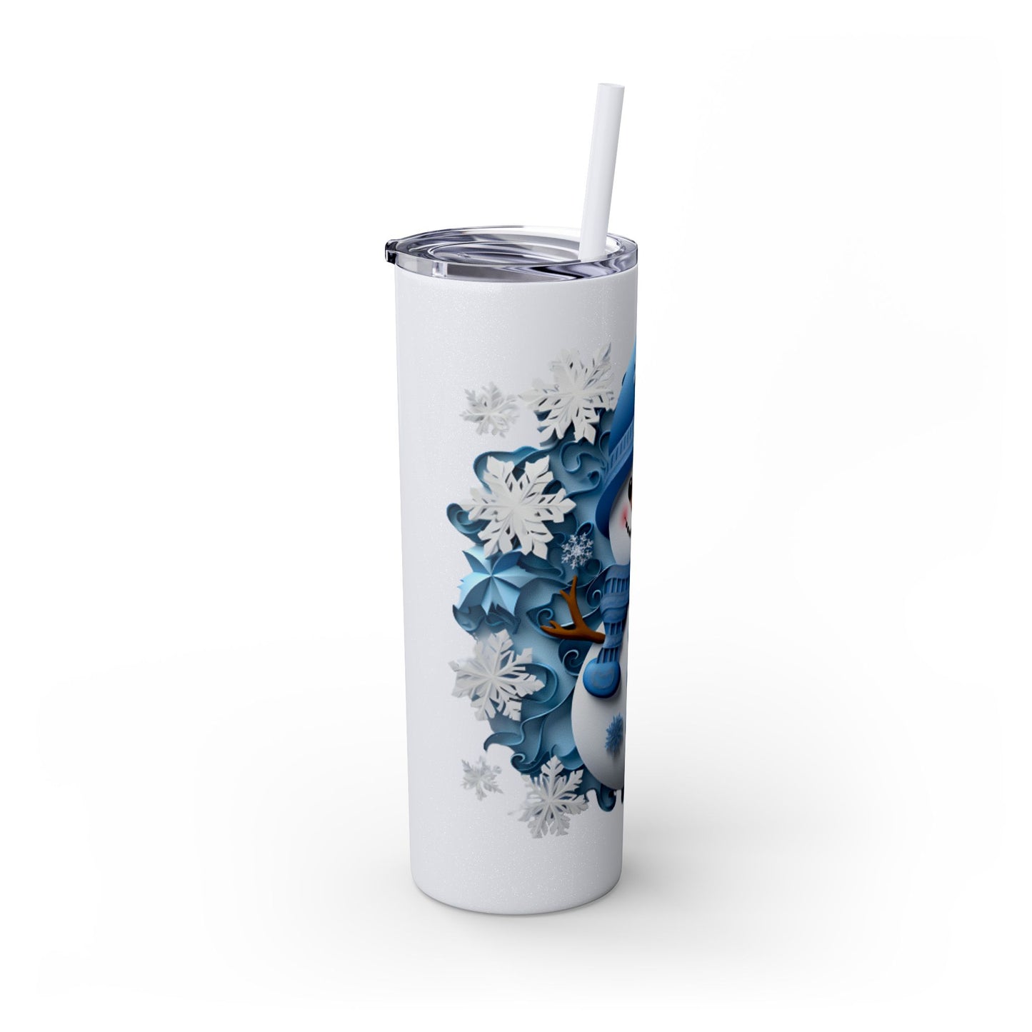 Skinny Tumbler with Straw, 20oz