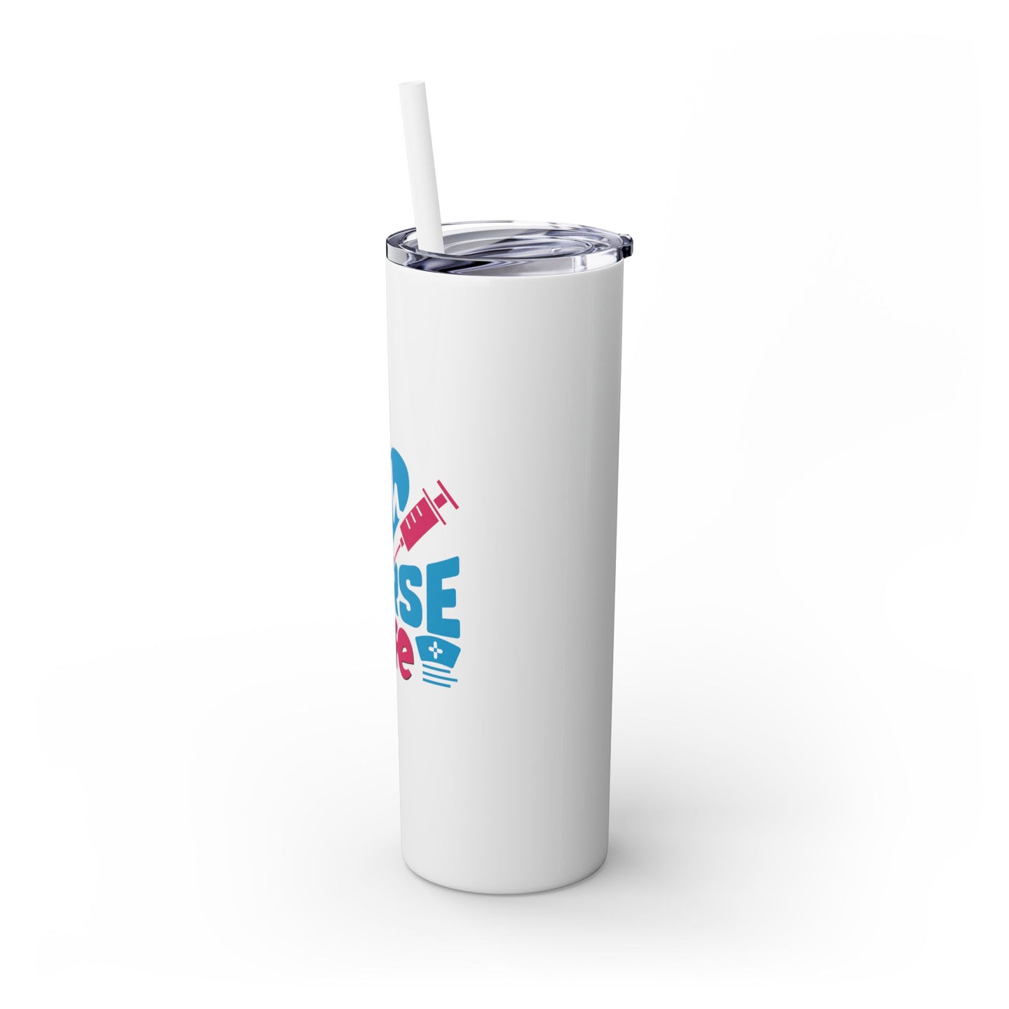 Skinny Tumbler with Straw, 20oz