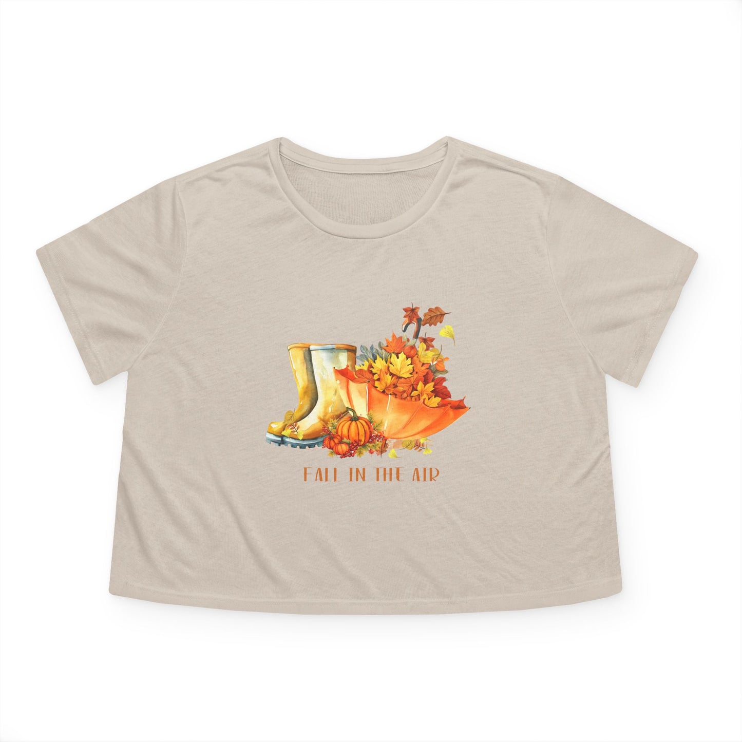 Women's Flowy Cropped Tee