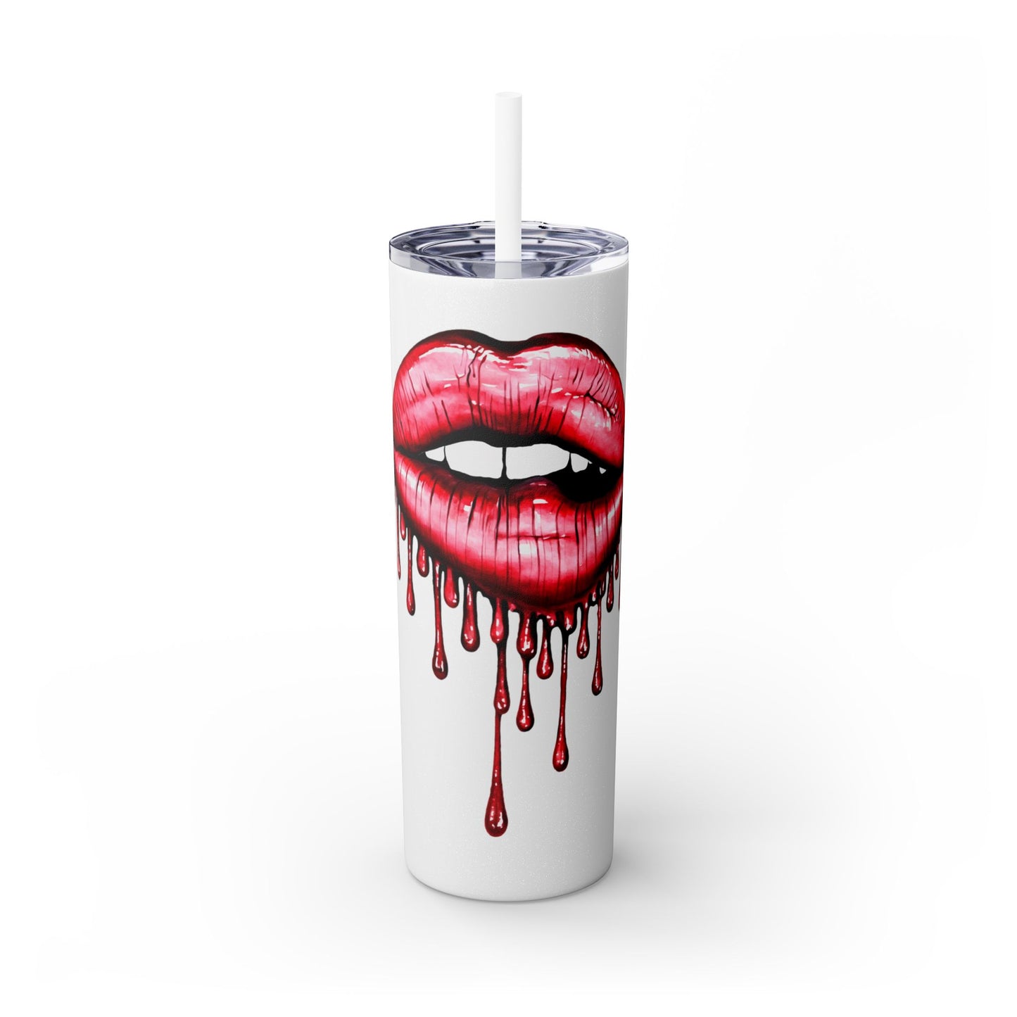 Skinny Tumbler with Straw, 20oz