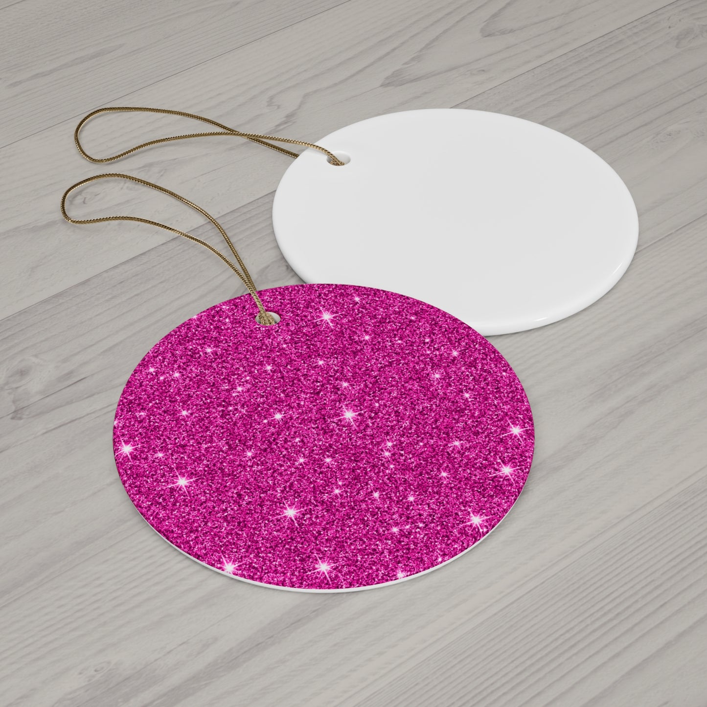 Ceramic Ornament, 4 Shapes