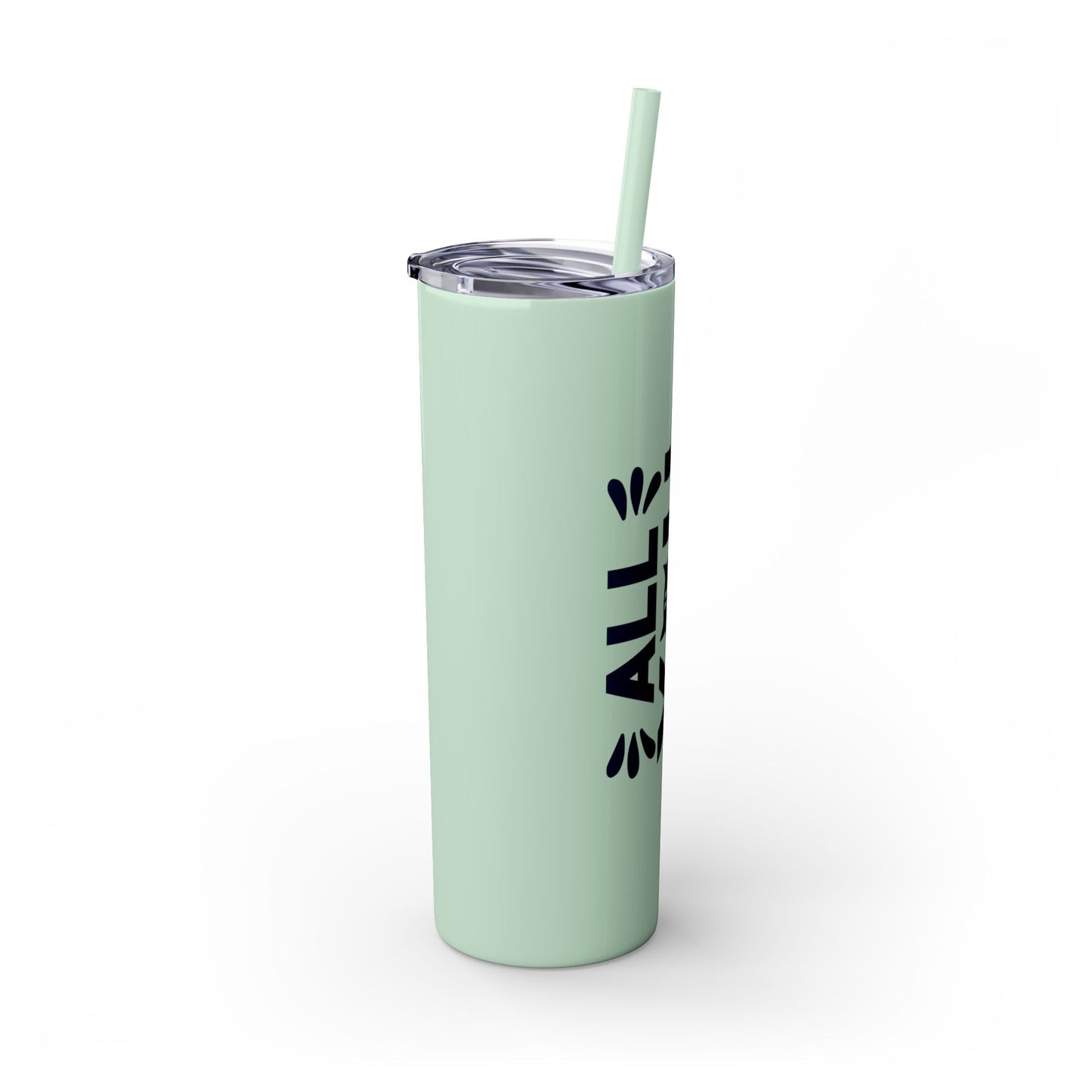 Skinny Tumbler with Straw, 20oz