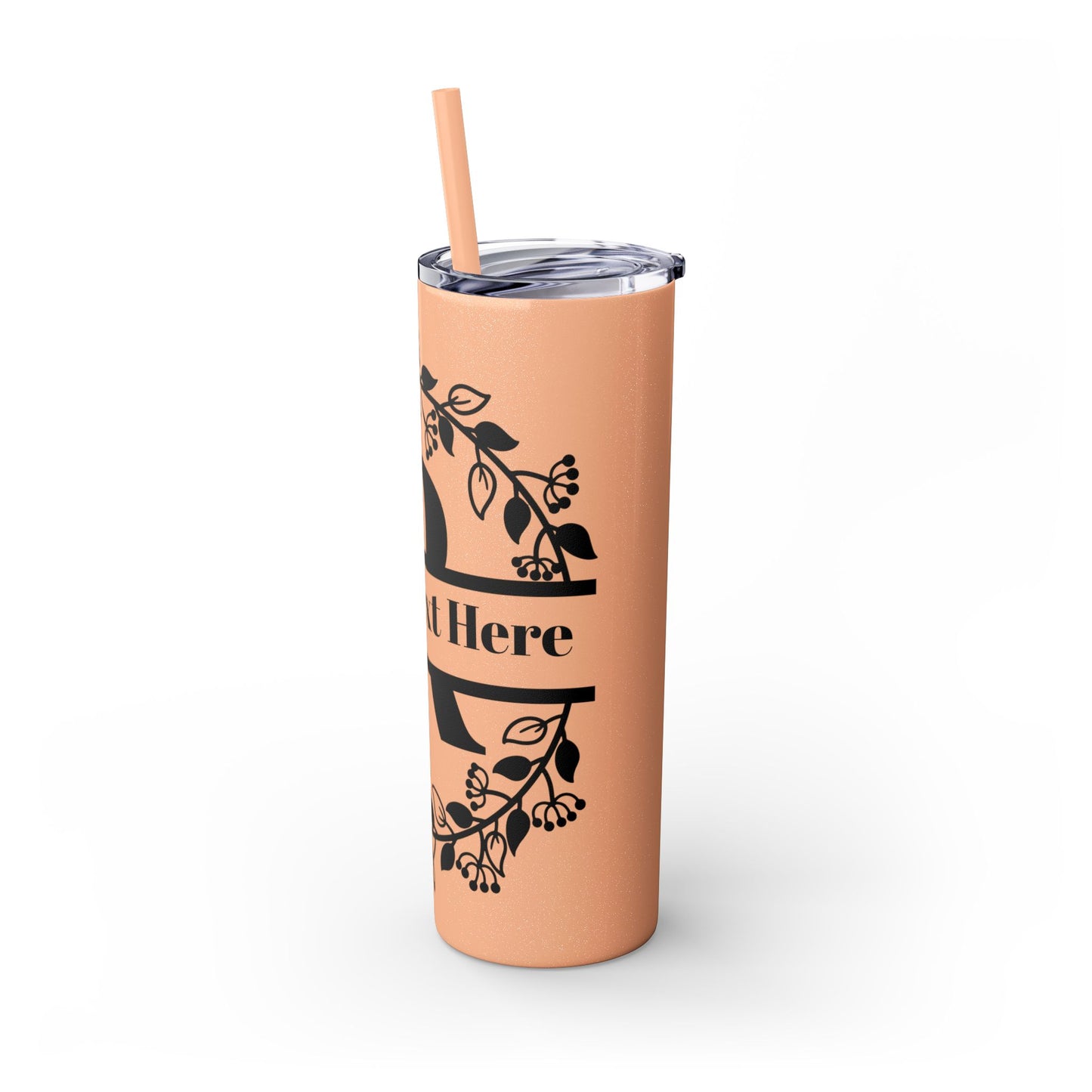 Skinny Tumbler with Straw, 20oz