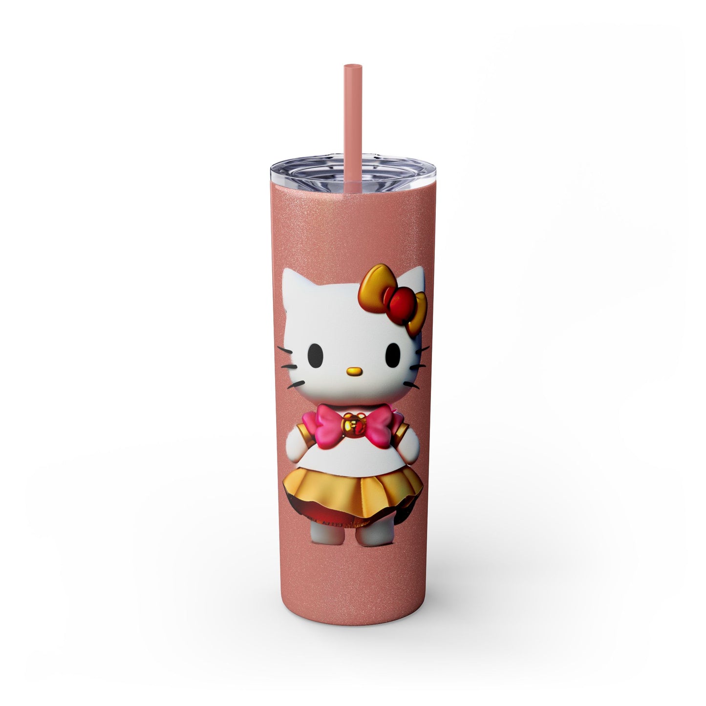 Skinny Tumbler with Straw, 20oz