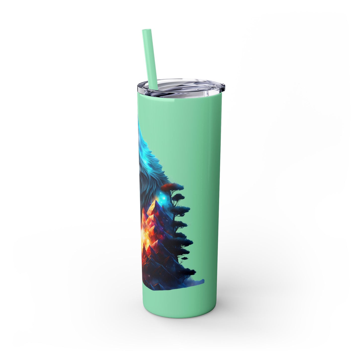 Skinny Tumbler with Straw, 20oz