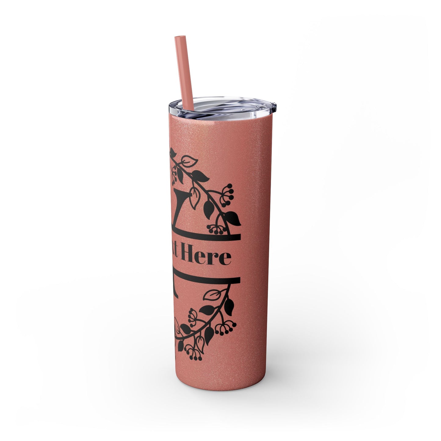 Skinny Tumbler with Straw, 20oz