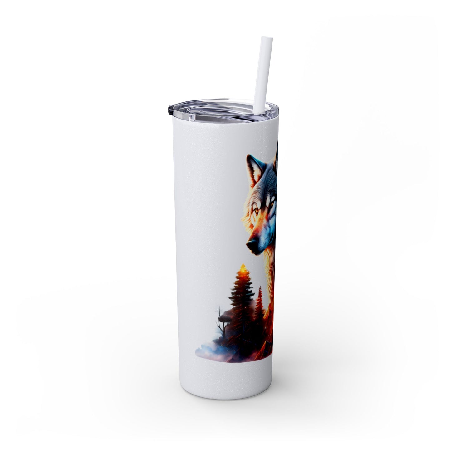 Skinny Tumbler with Straw, 20oz