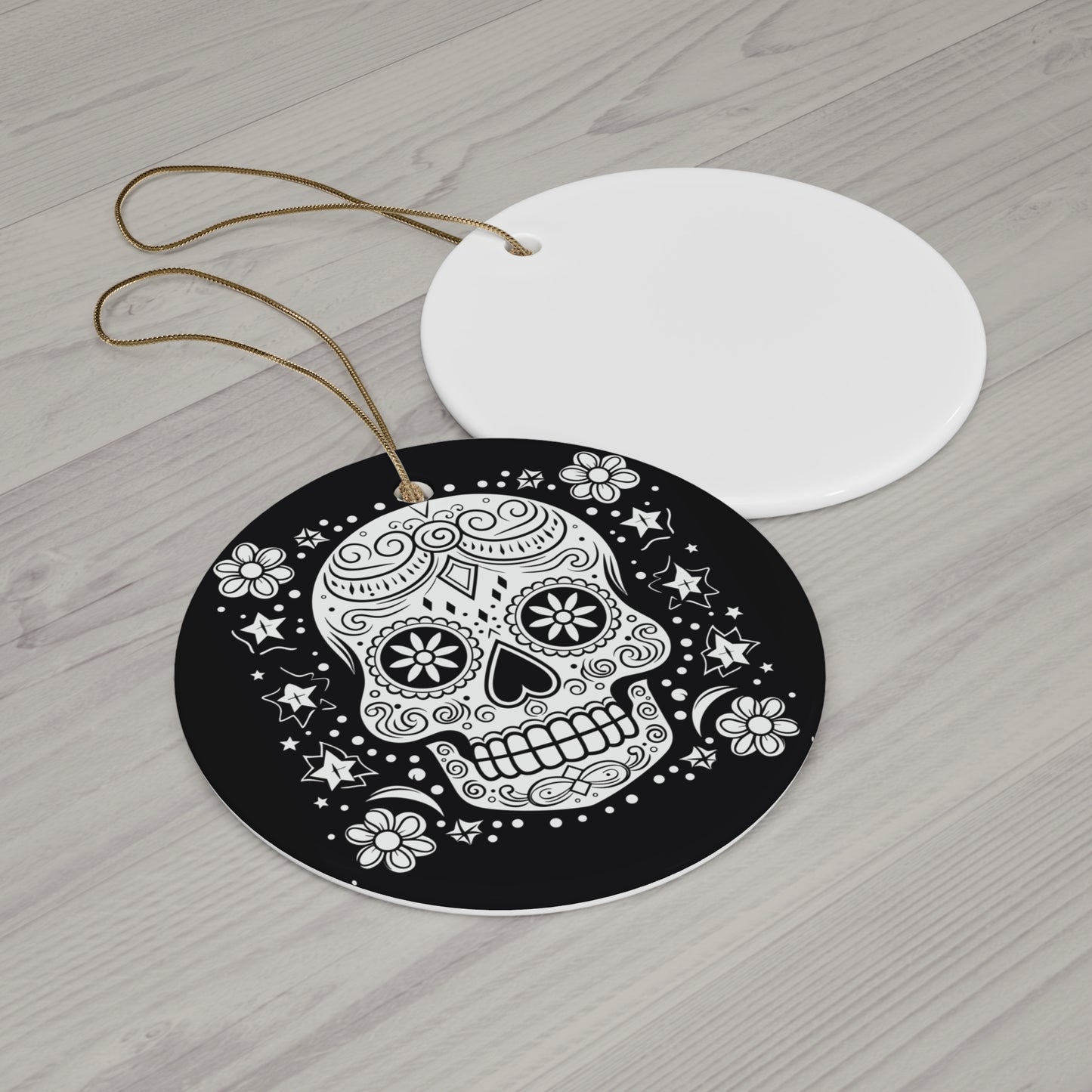 Ceramic Ornament, 4 Shapes