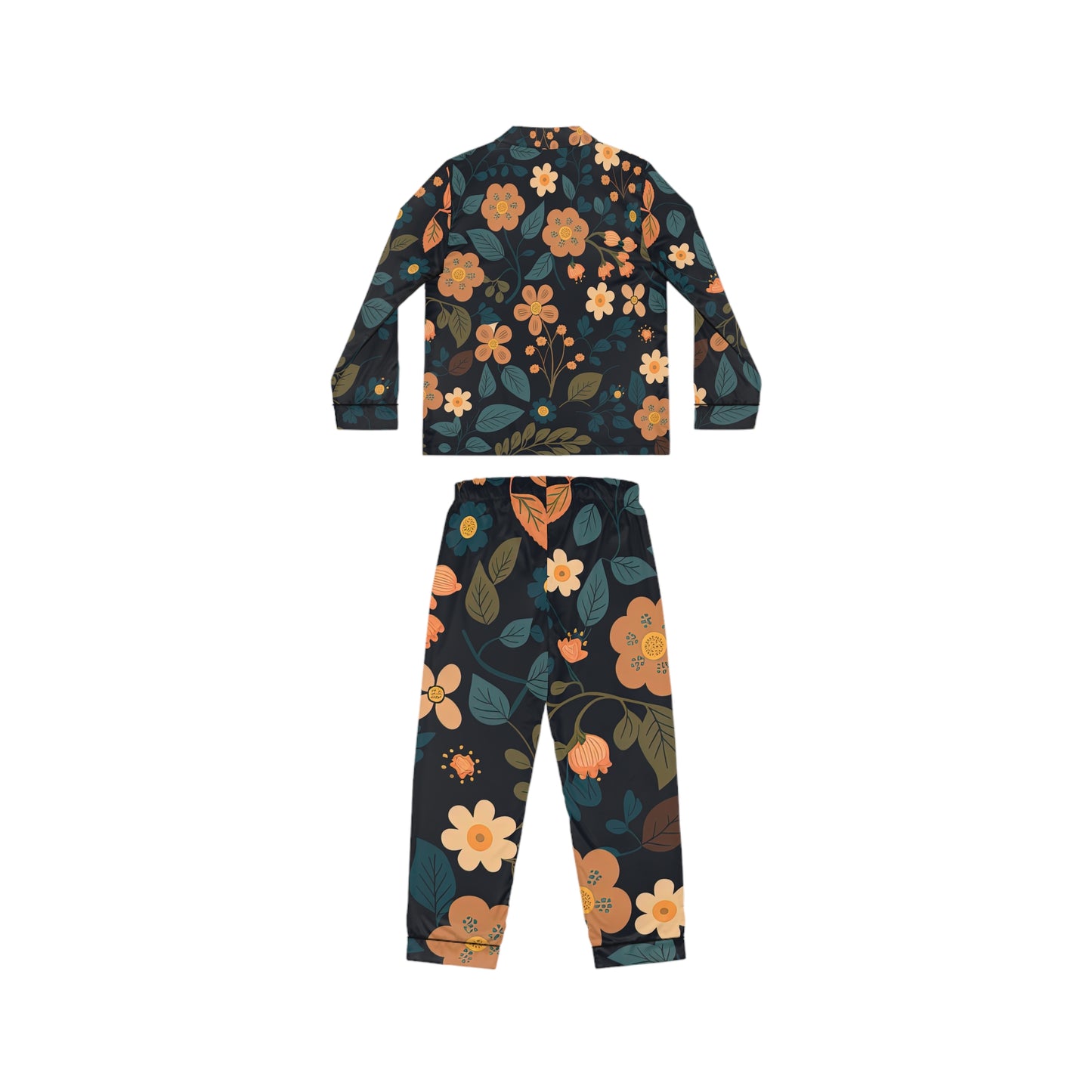 Women's Satin Pajamas (AOP)