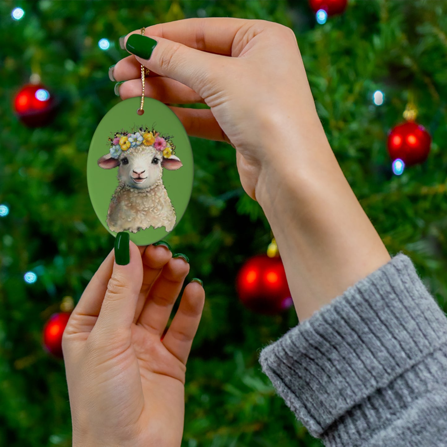 Ceramic Ornament, 1-Pack