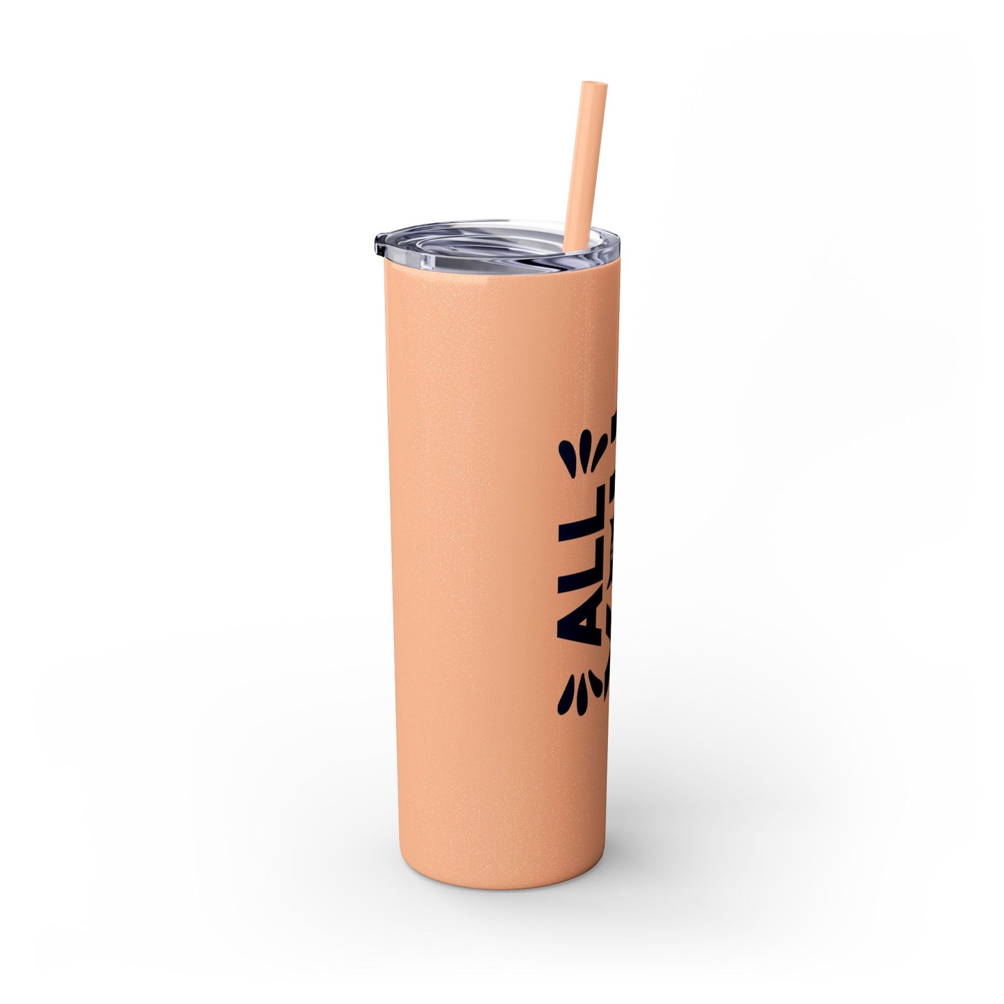 Skinny Tumbler with Straw, 20oz