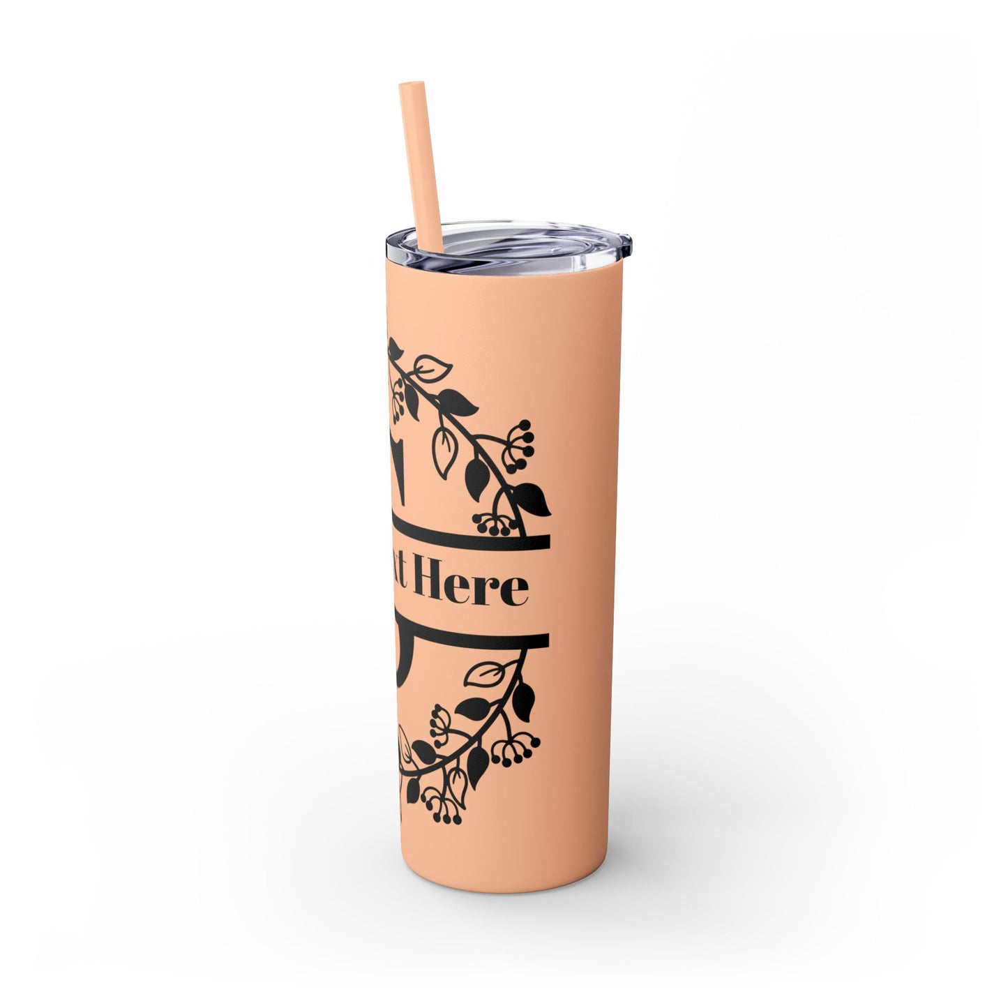 Skinny Tumbler with Straw, 20oz