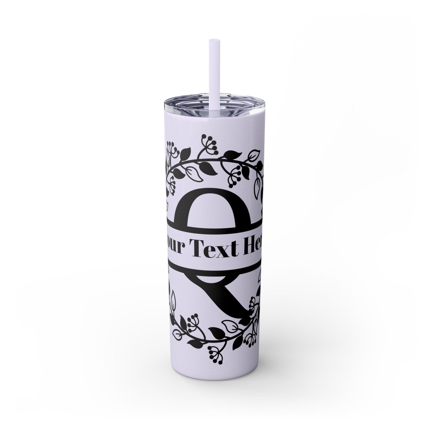 Skinny Tumbler with Straw, 20oz