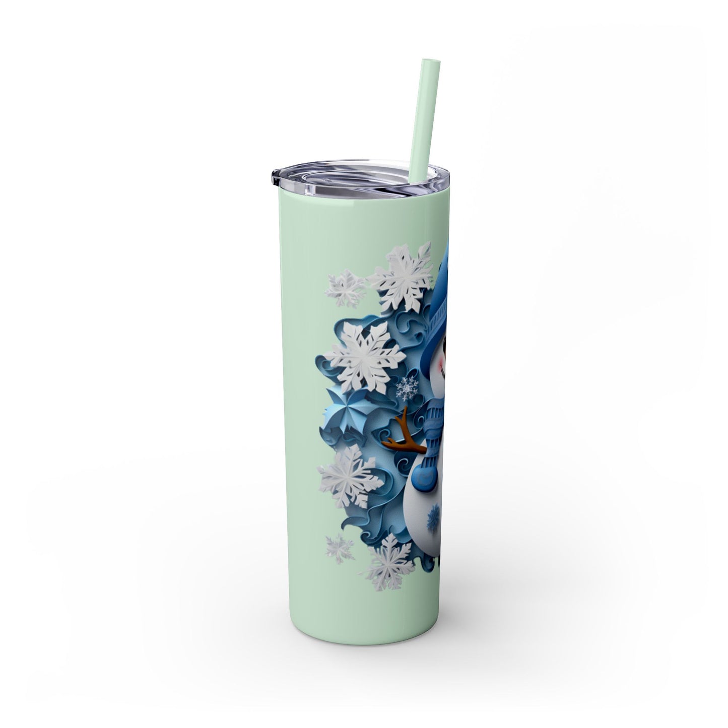 Skinny Tumbler with Straw, 20oz