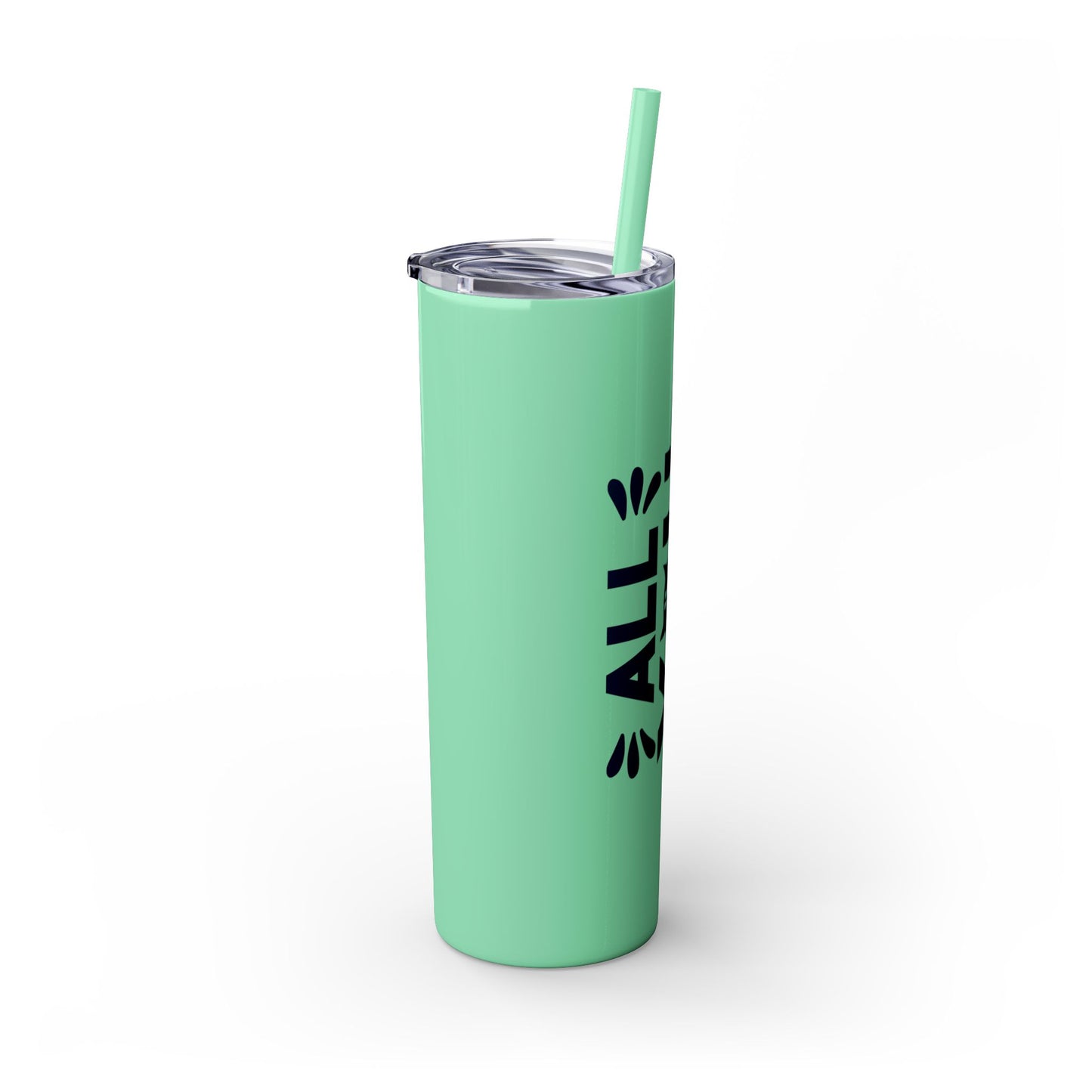 Skinny Tumbler with Straw, 20oz
