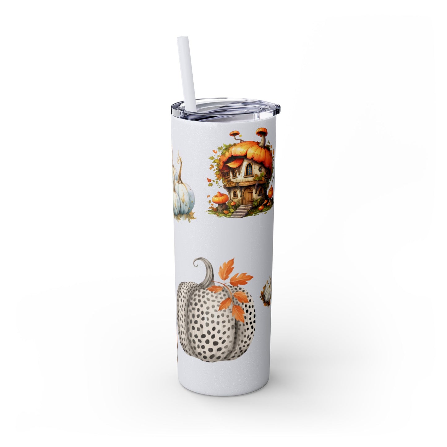 Skinny Tumbler with Straw, 20oz
