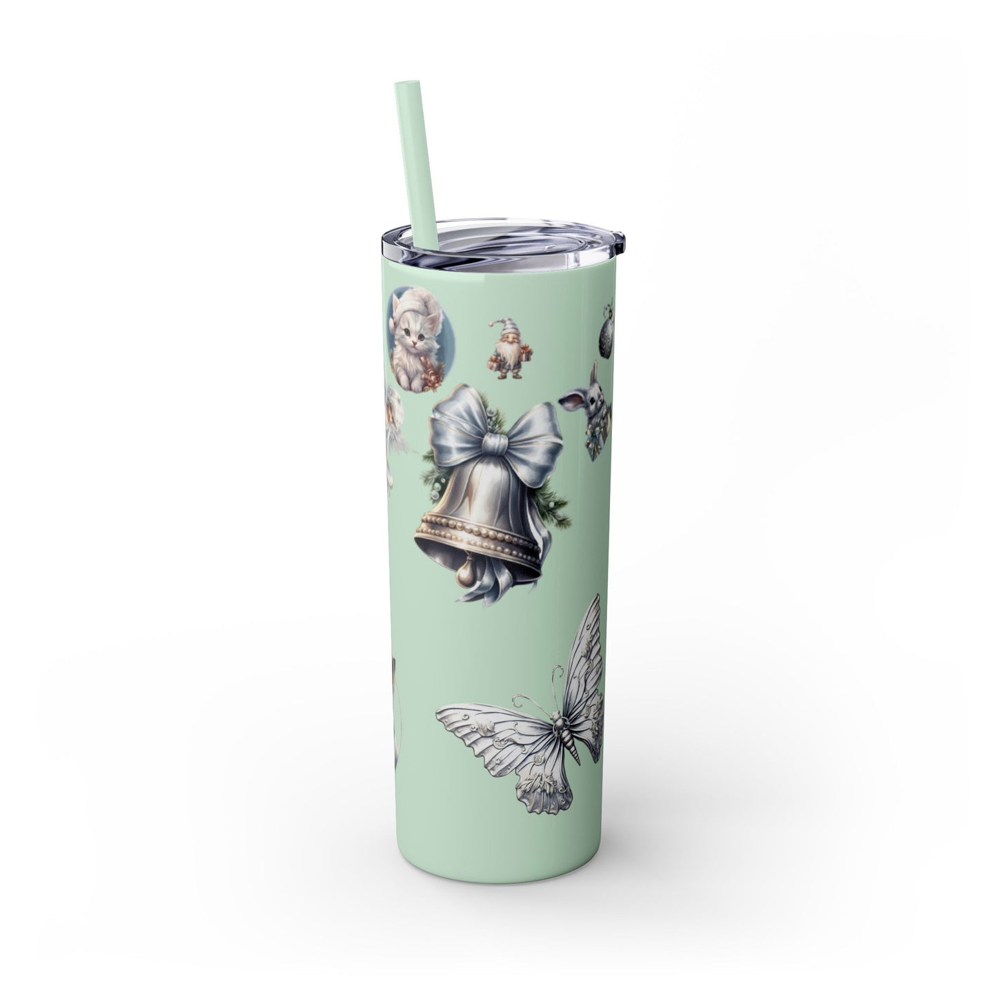 Skinny Tumbler with Straw, 20oz
