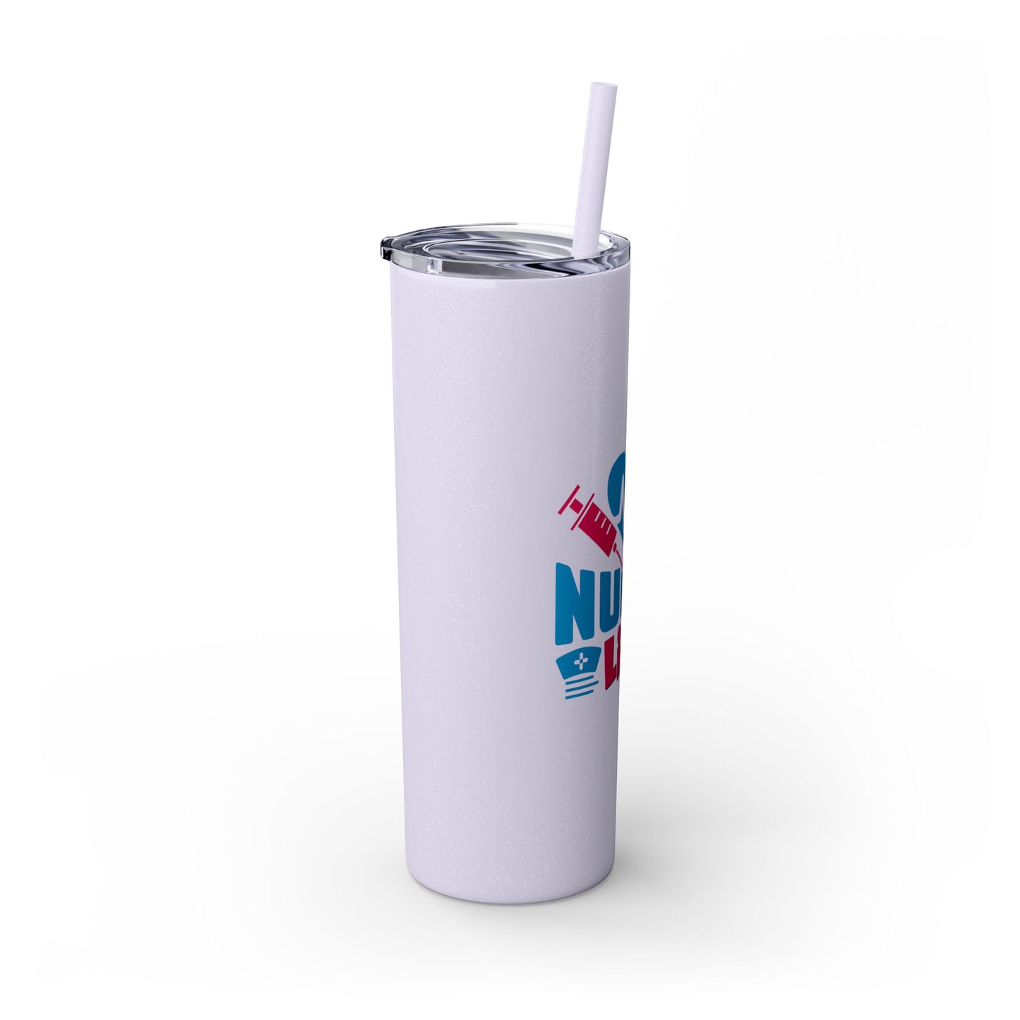 Skinny Tumbler with Straw, 20oz