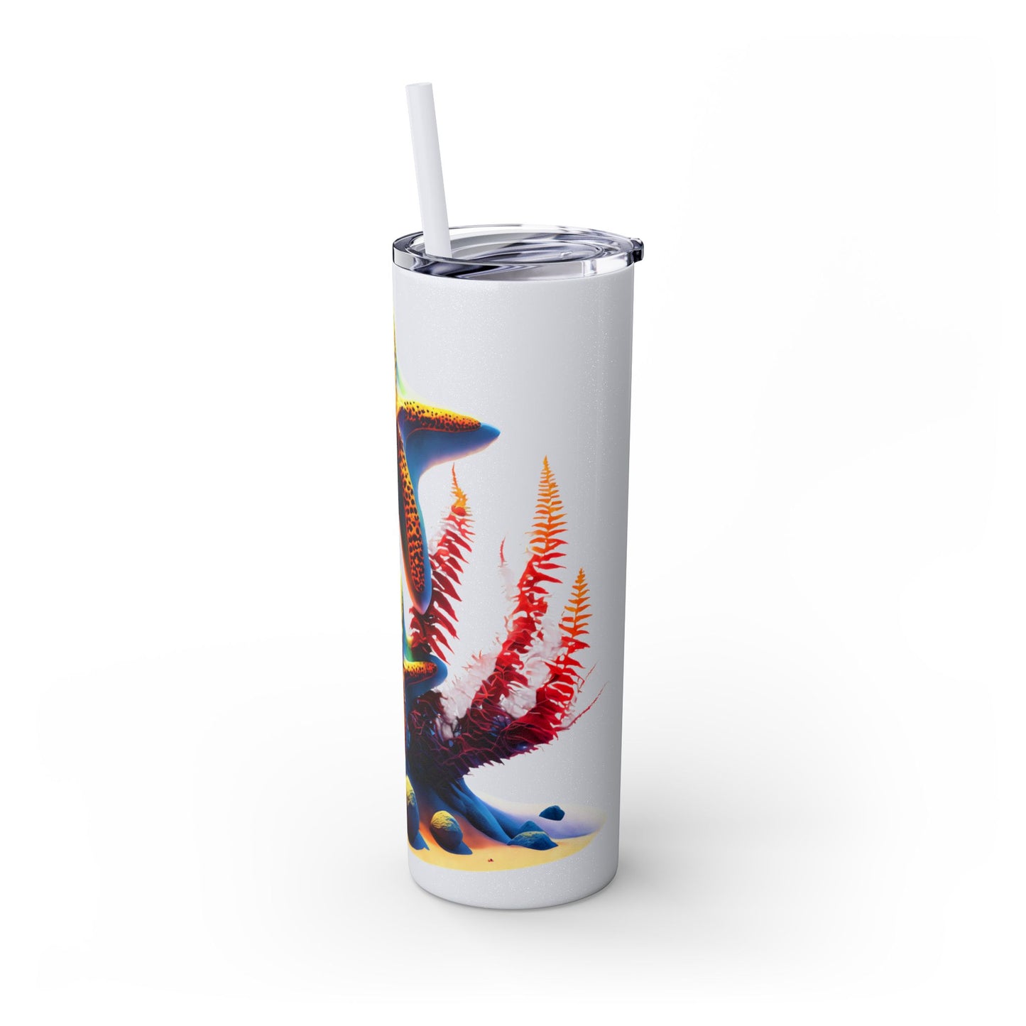Skinny Tumbler with Straw, 20oz