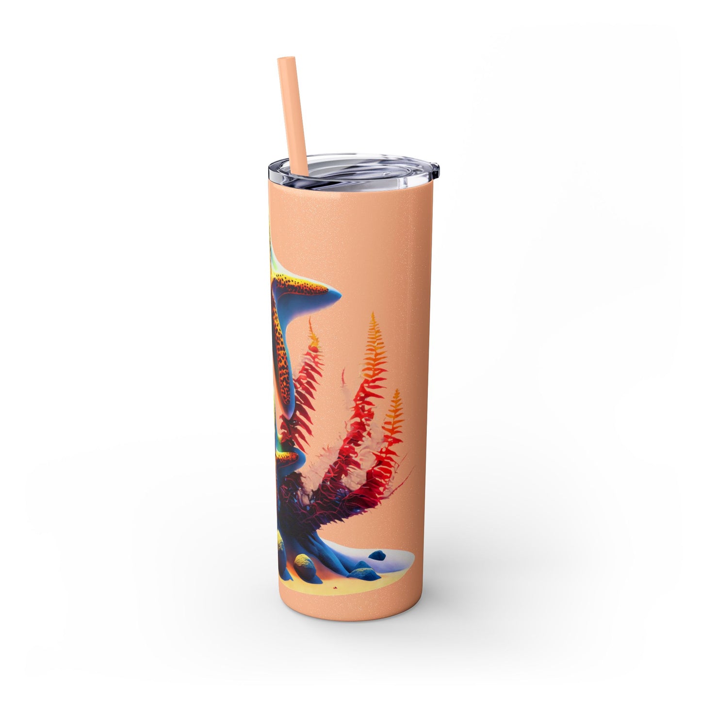 Skinny Tumbler with Straw, 20oz