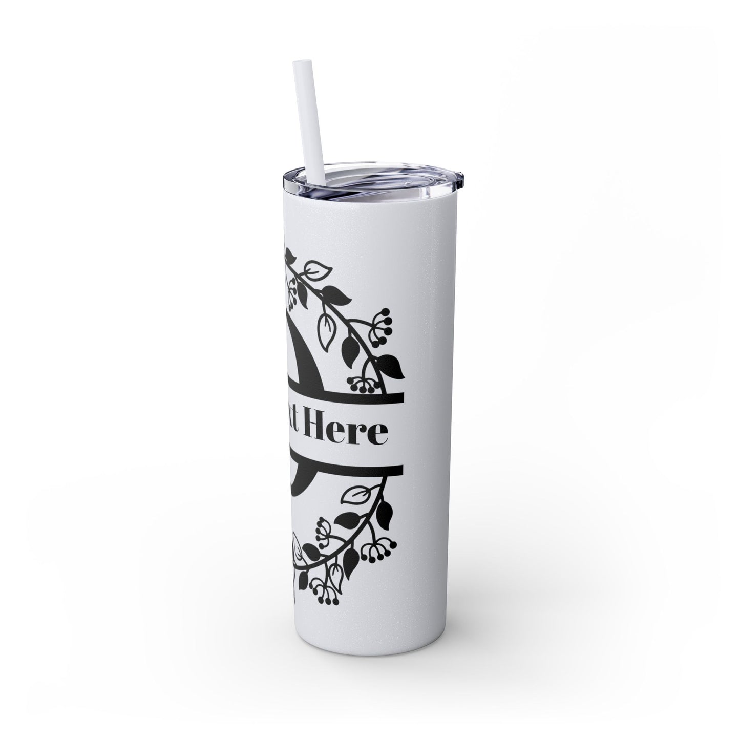 Skinny Tumbler with Straw, 20oz