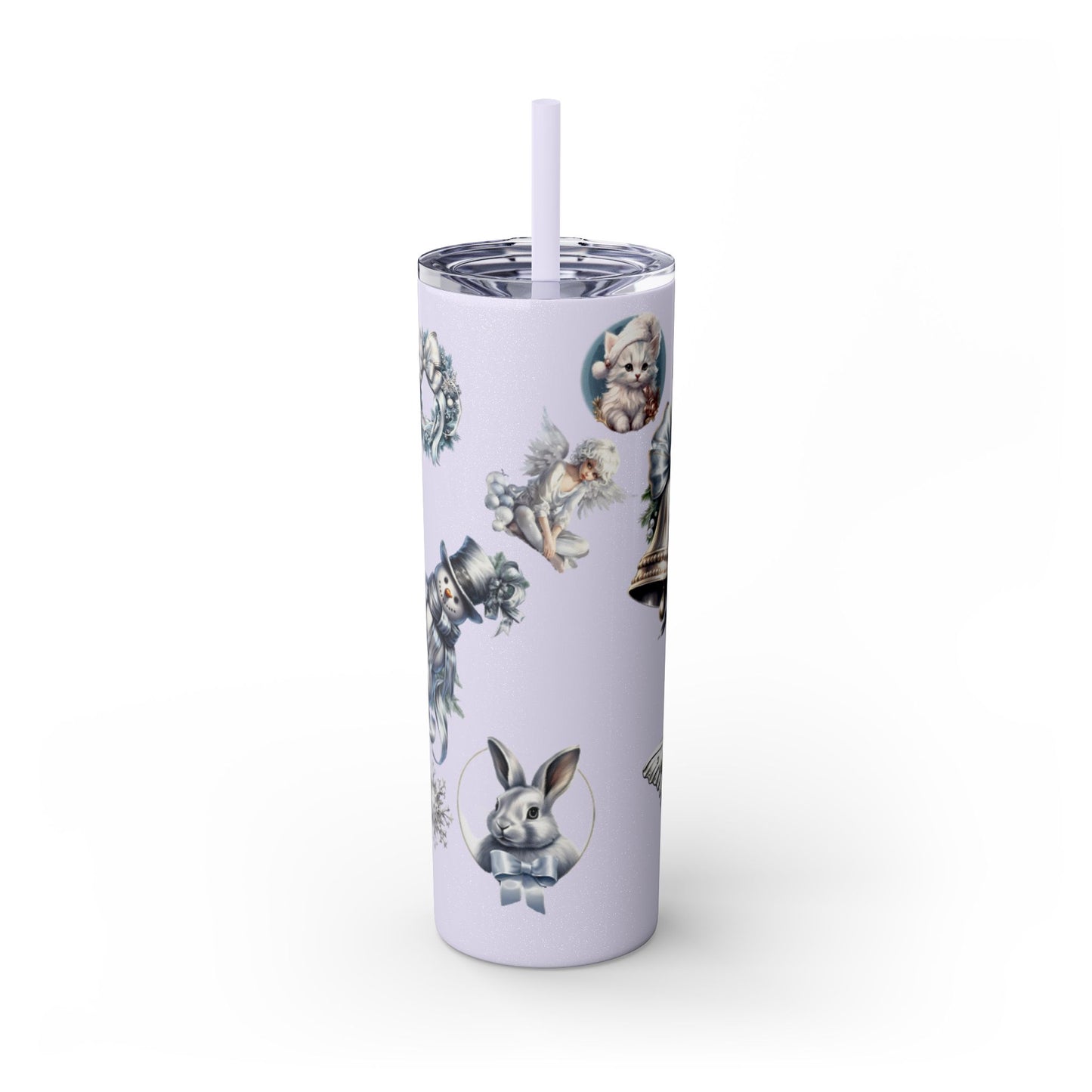 Skinny Tumbler with Straw, 20oz