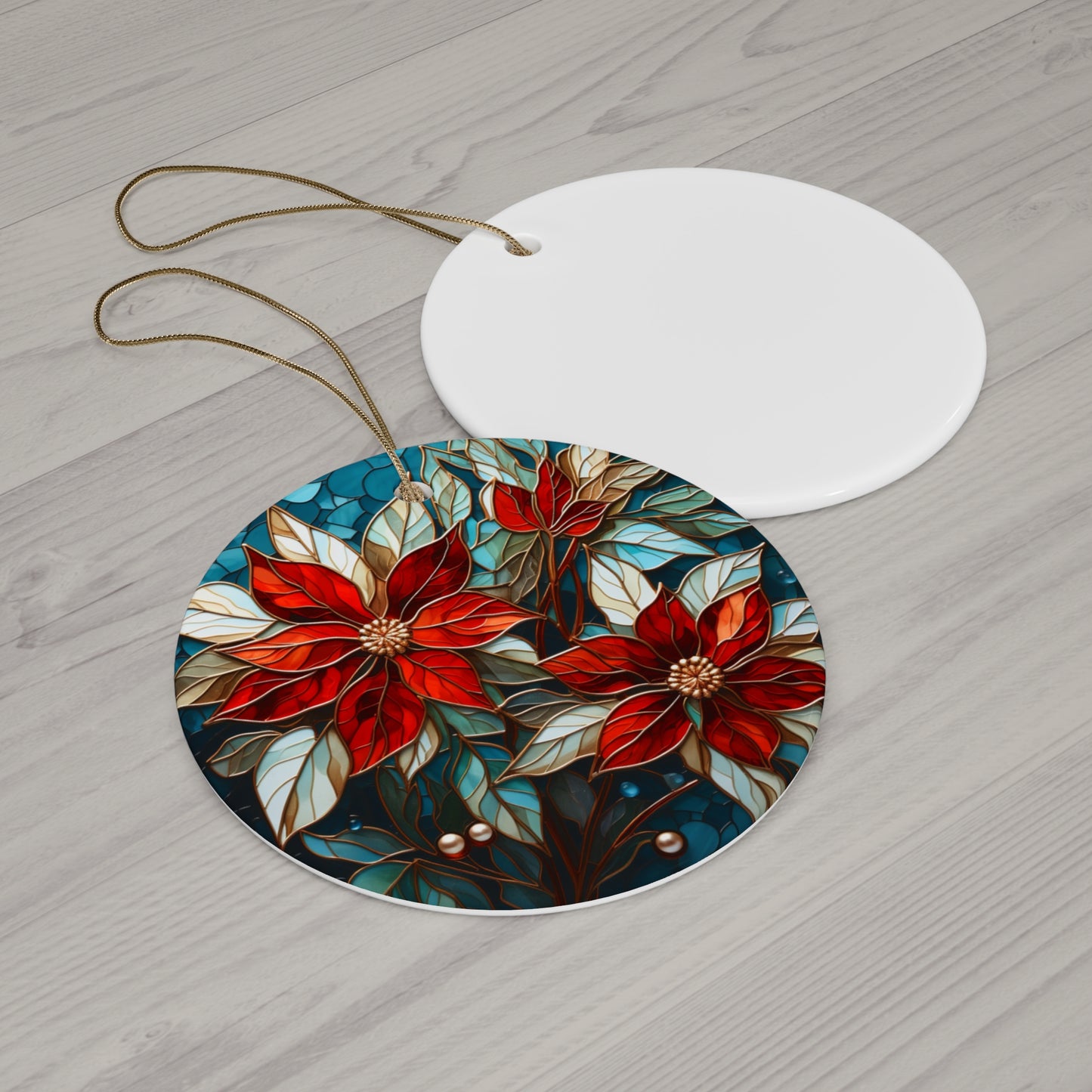 Ceramic Ornament, 4 Shapes