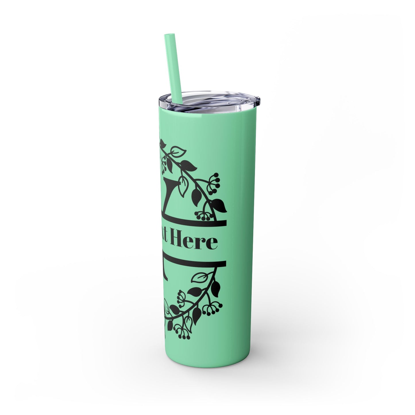 Skinny Tumbler with Straw, 20oz
