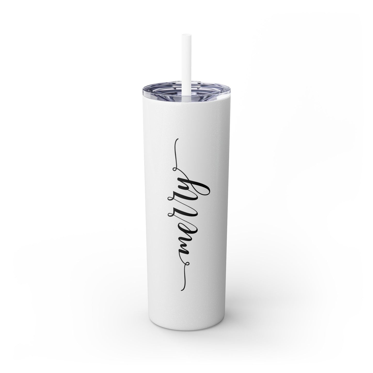 Skinny Tumbler with Straw, 20oz