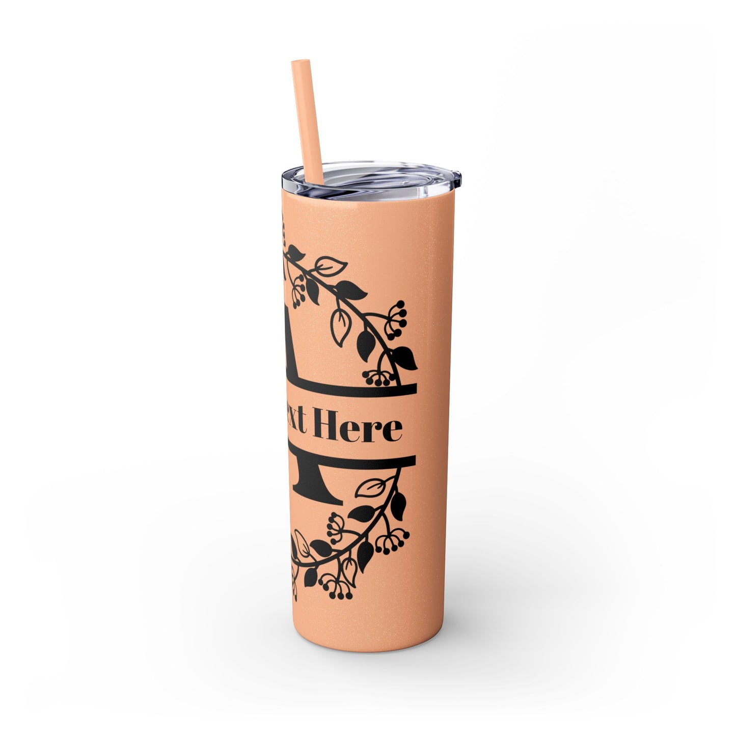 Skinny Tumbler with Straw, 20oz