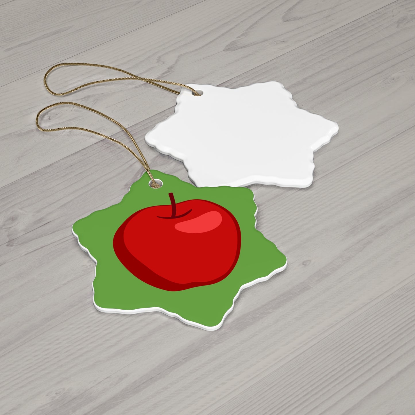 Ceramic Ornament, 4 Shapes
