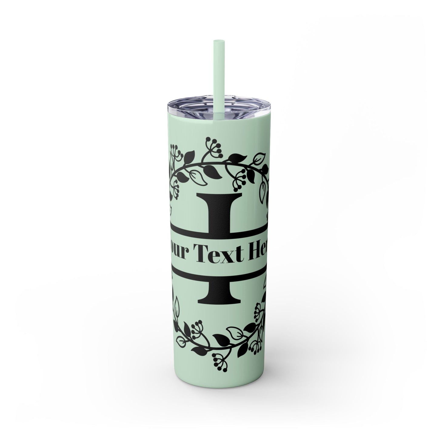 Skinny Tumbler with Straw, 20oz