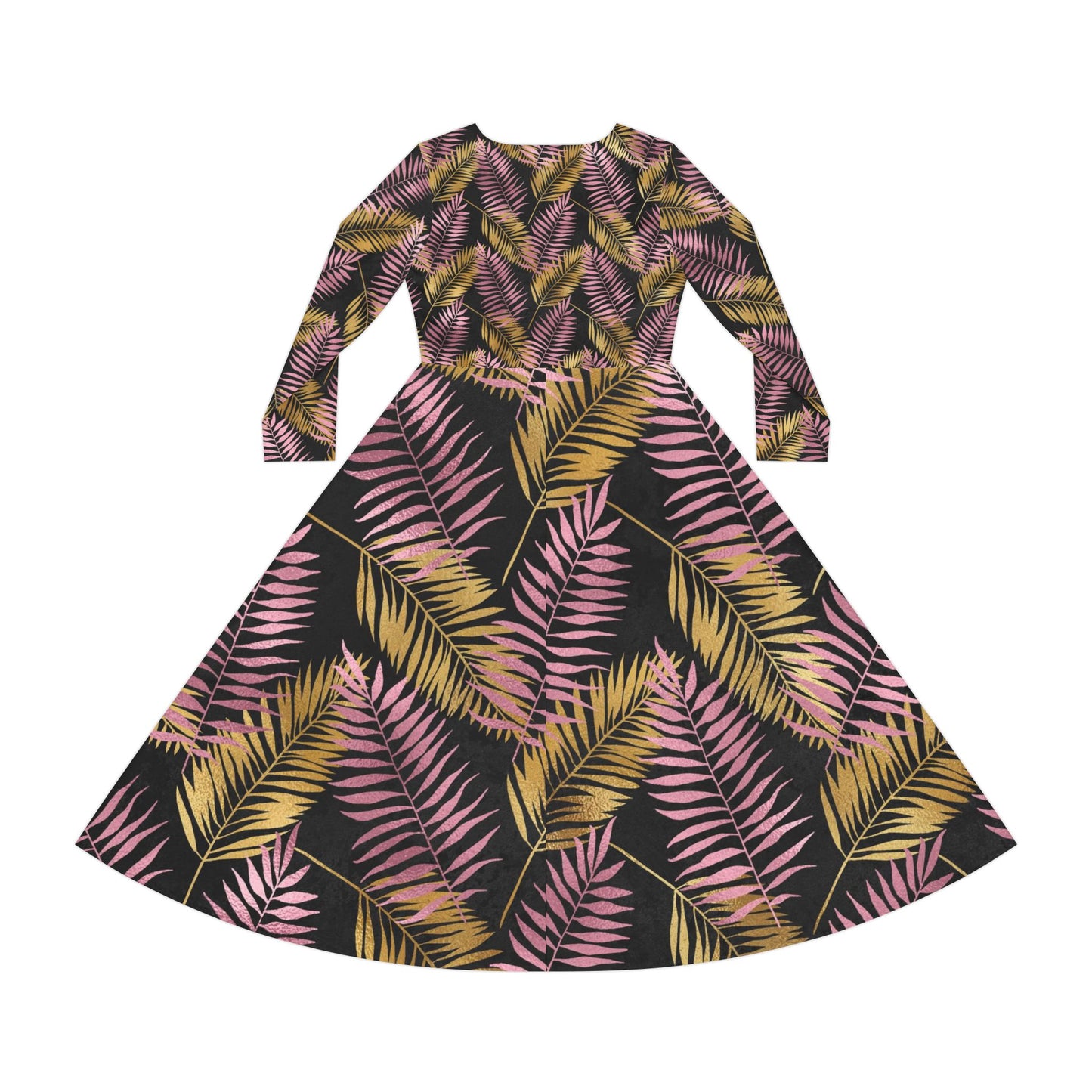 Women's Long Sleeve Dance Dress (AOP)