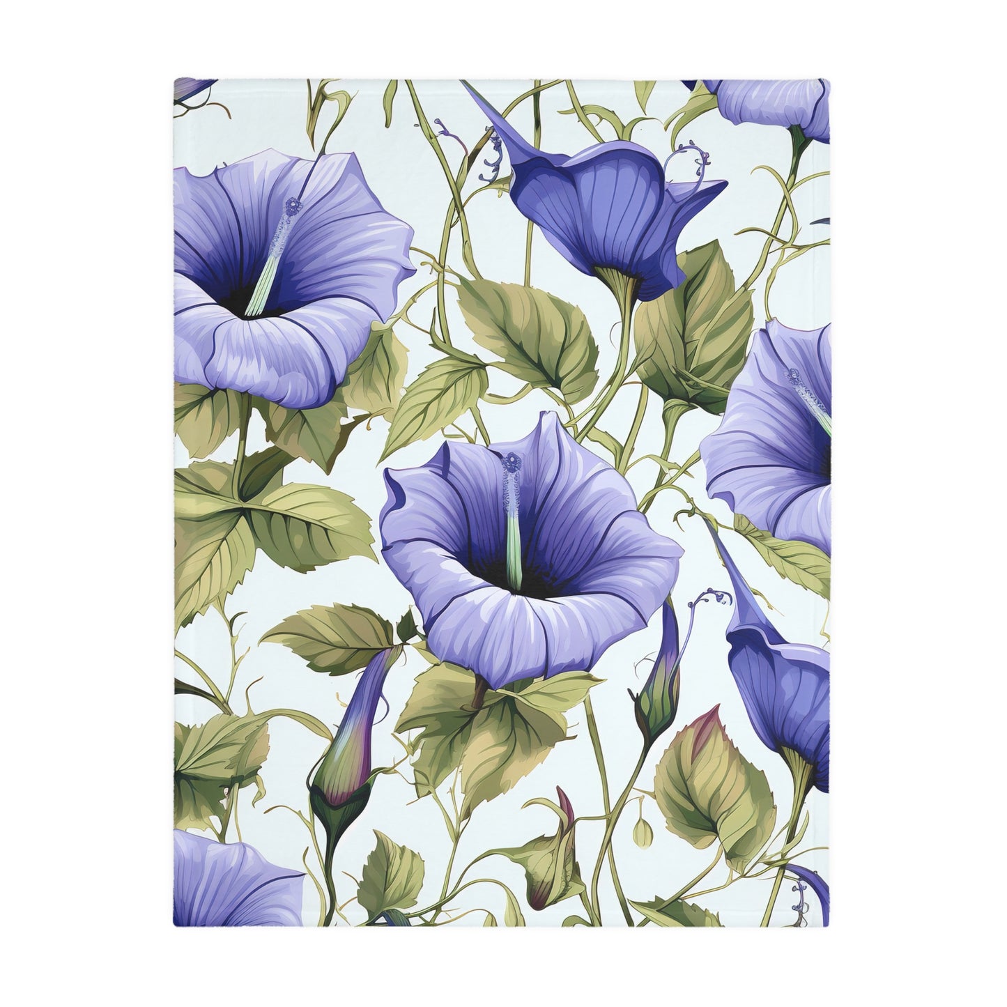 Velveteen Minky Blanket (Two-sided print)