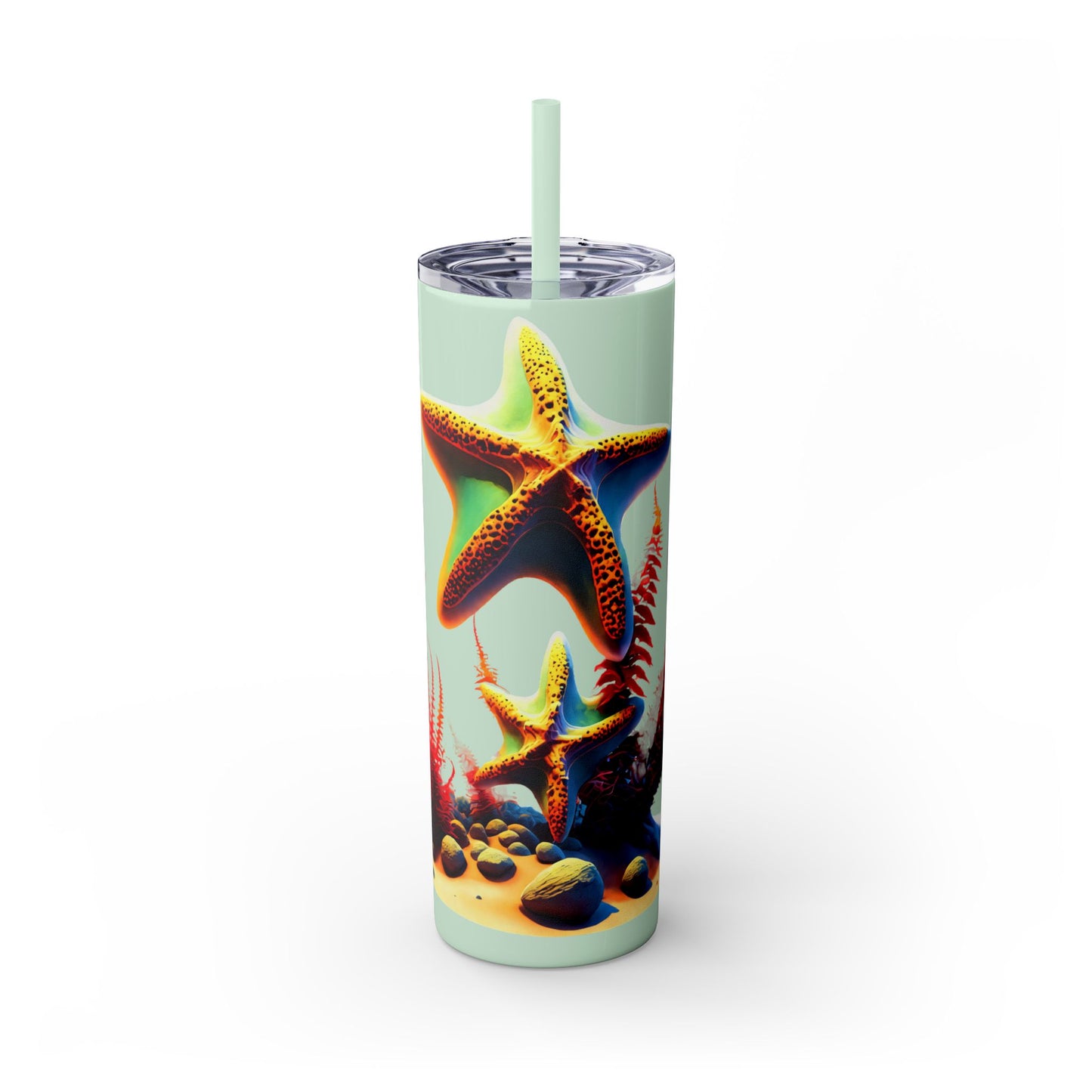 Skinny Tumbler with Straw, 20oz