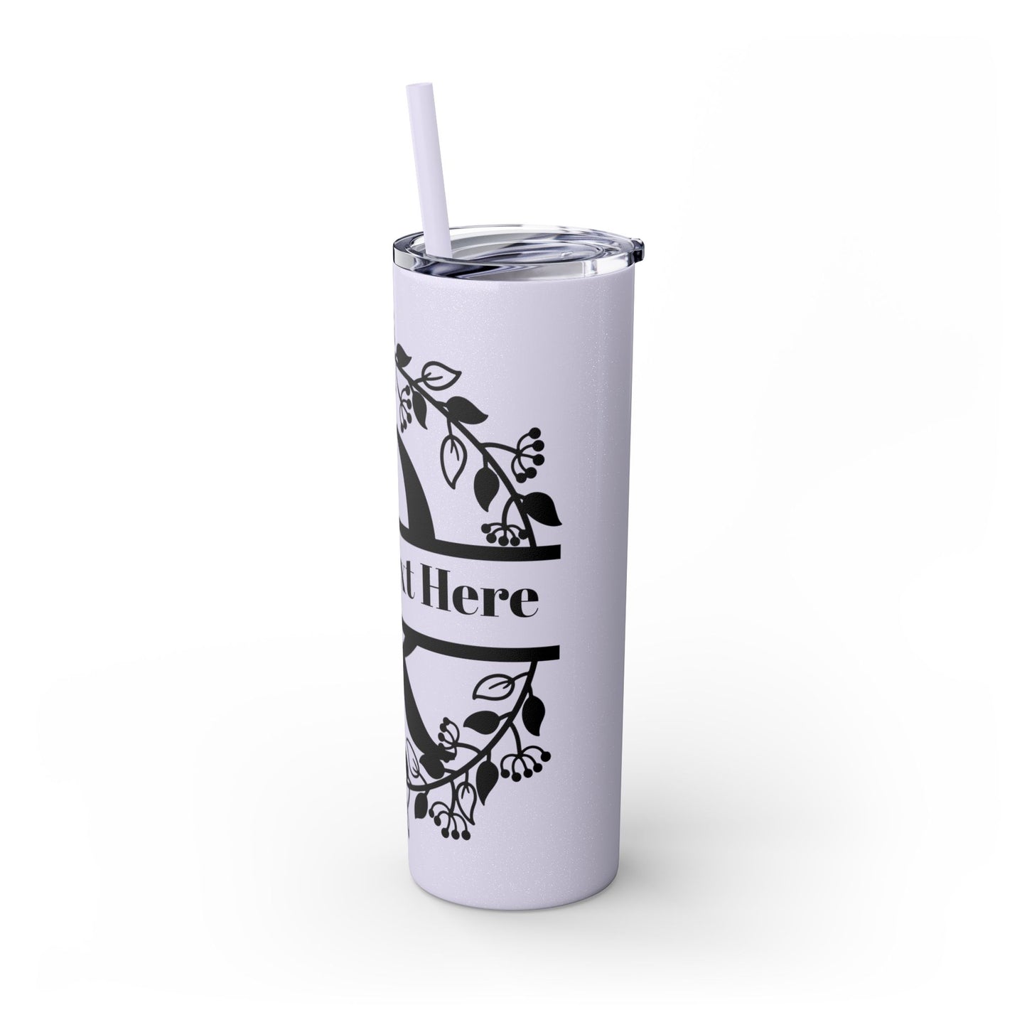 Skinny Tumbler with Straw, 20oz