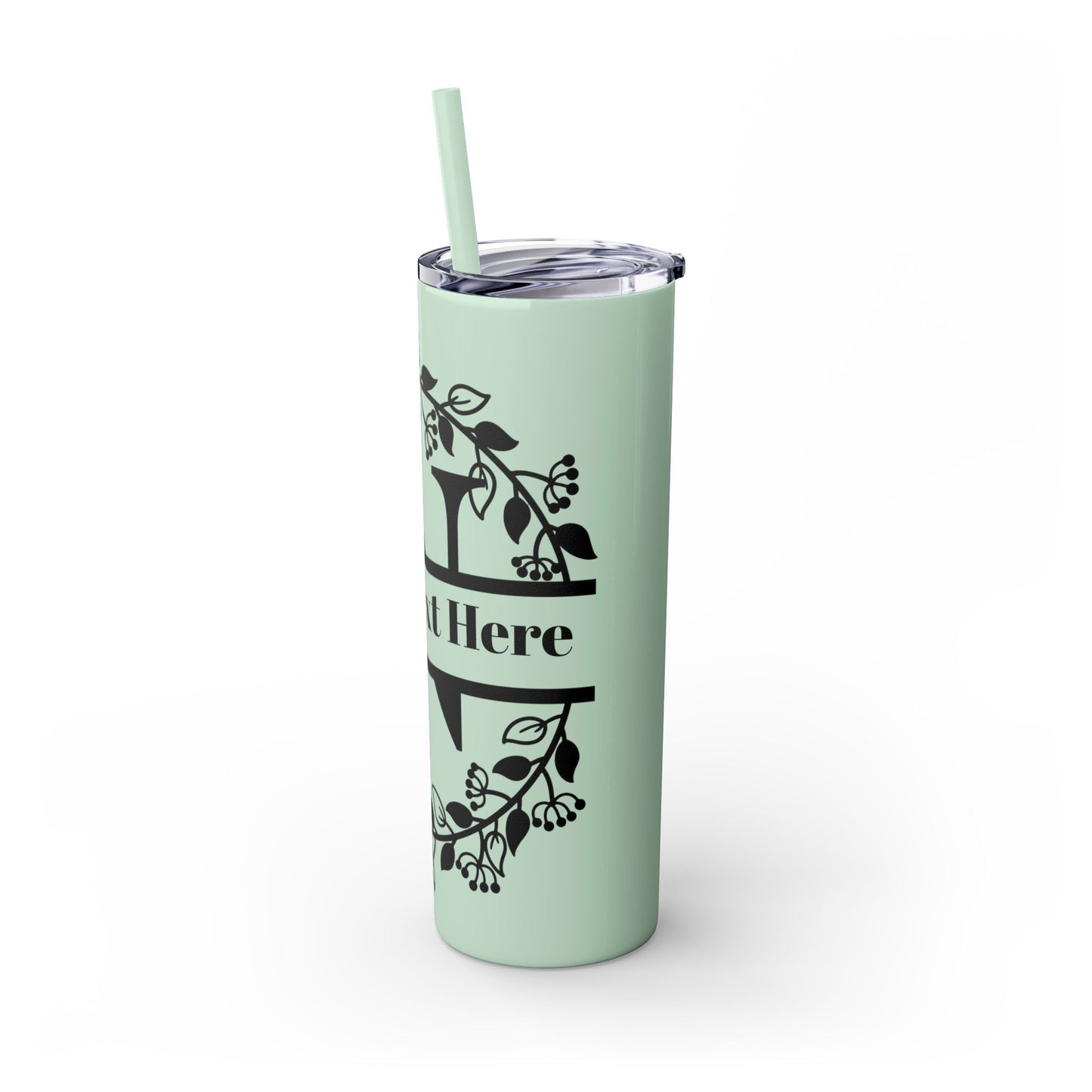 Skinny Tumbler with Straw, 20oz