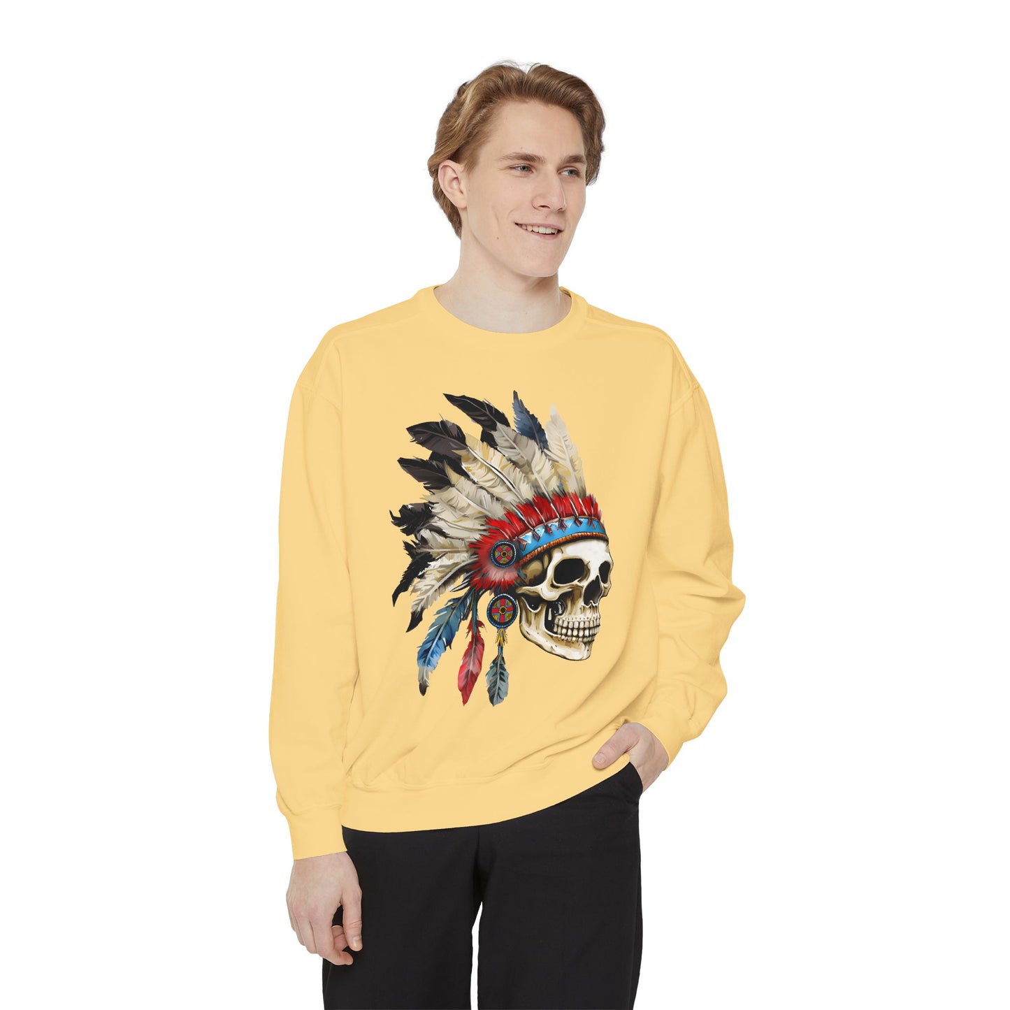 Unisex Garment-Dyed Sweatshirt