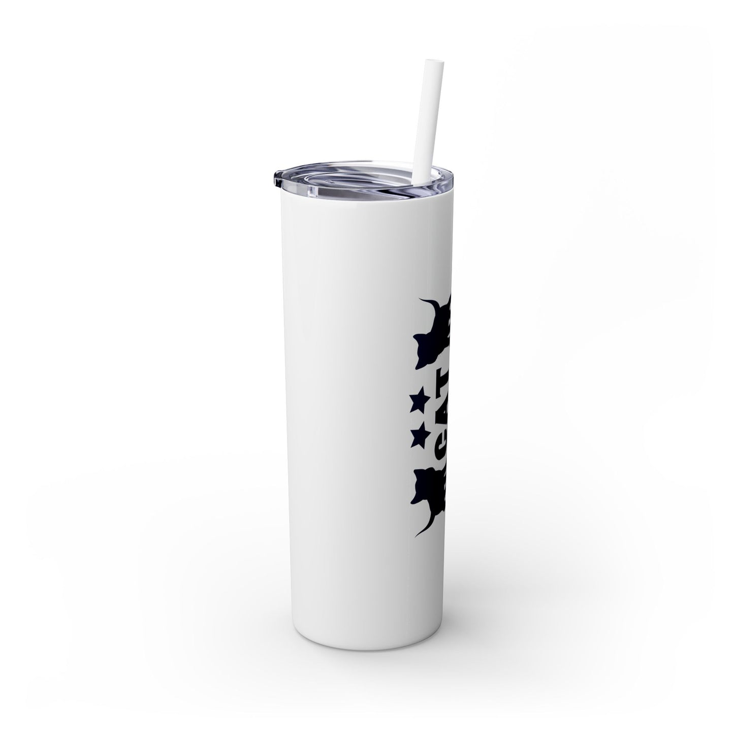 Skinny Tumbler with Straw, 20oz