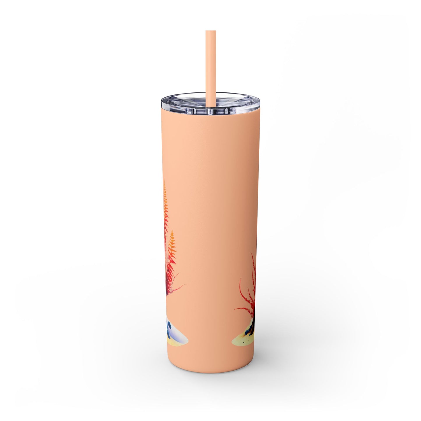 Skinny Tumbler with Straw, 20oz