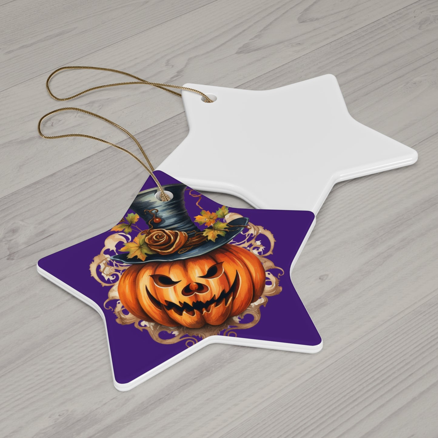 Ceramic Ornament, 4 Shapes