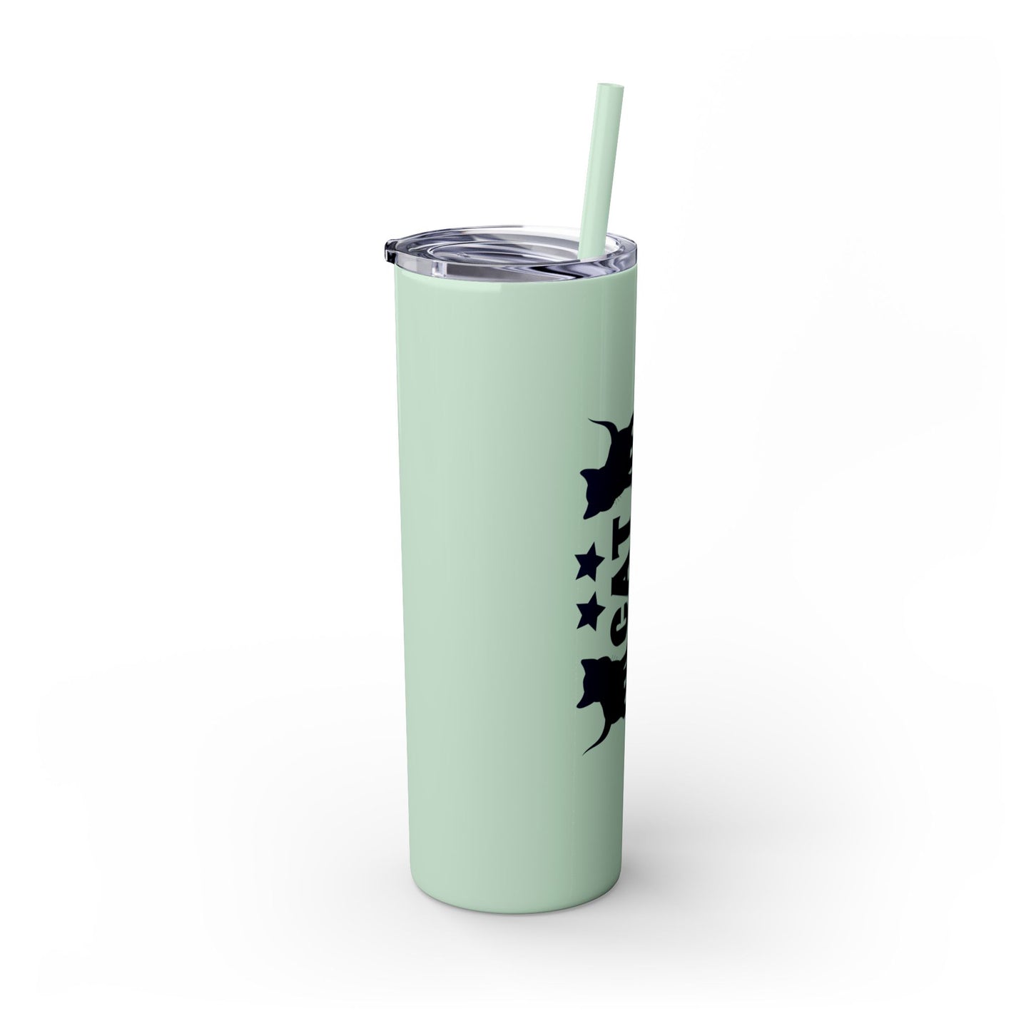 Skinny Tumbler with Straw, 20oz