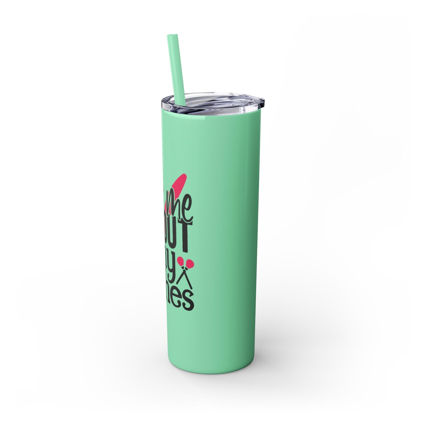Skinny Tumbler with Straw, 20oz