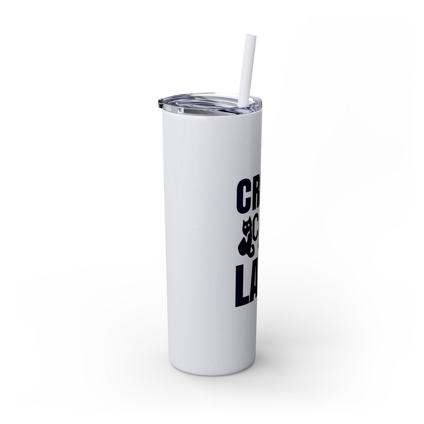 Skinny Tumbler with Straw, 20oz