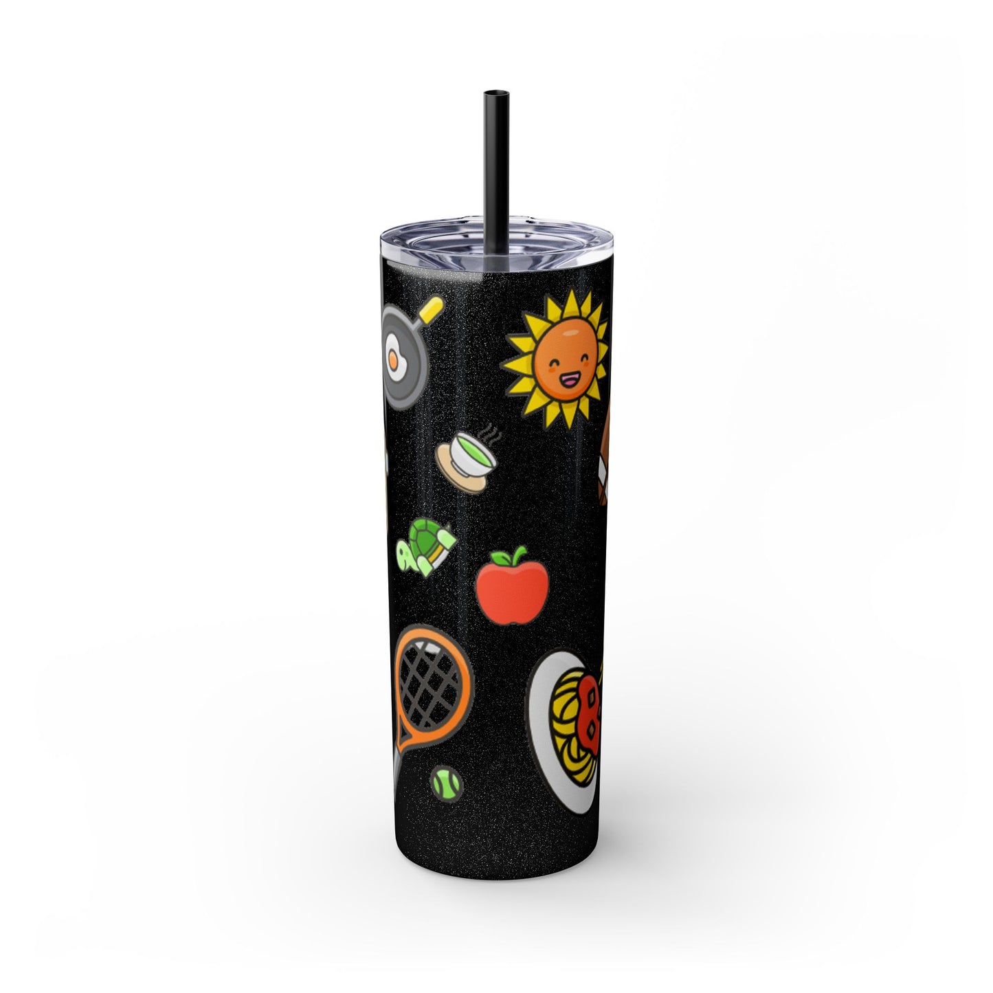Skinny Tumbler with Straw, 20oz