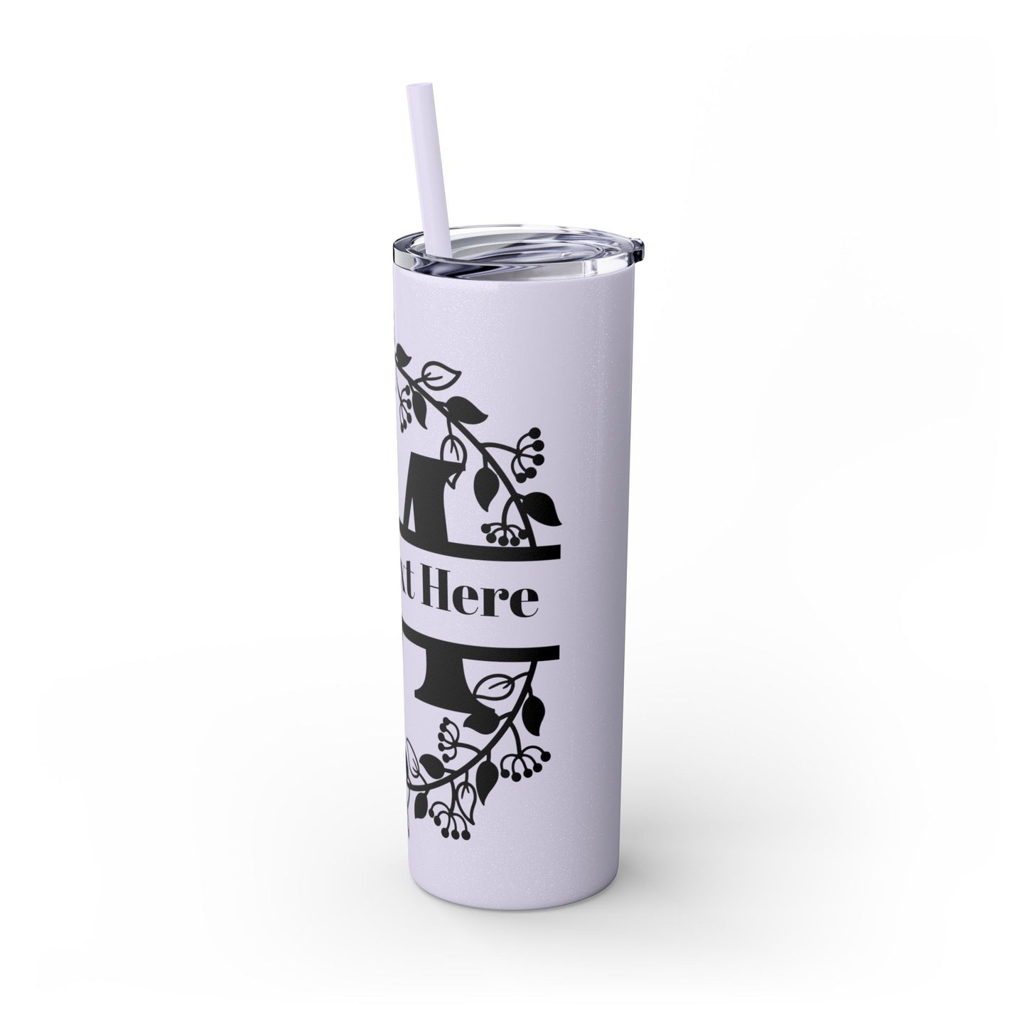 Skinny Tumbler with Straw, 20oz